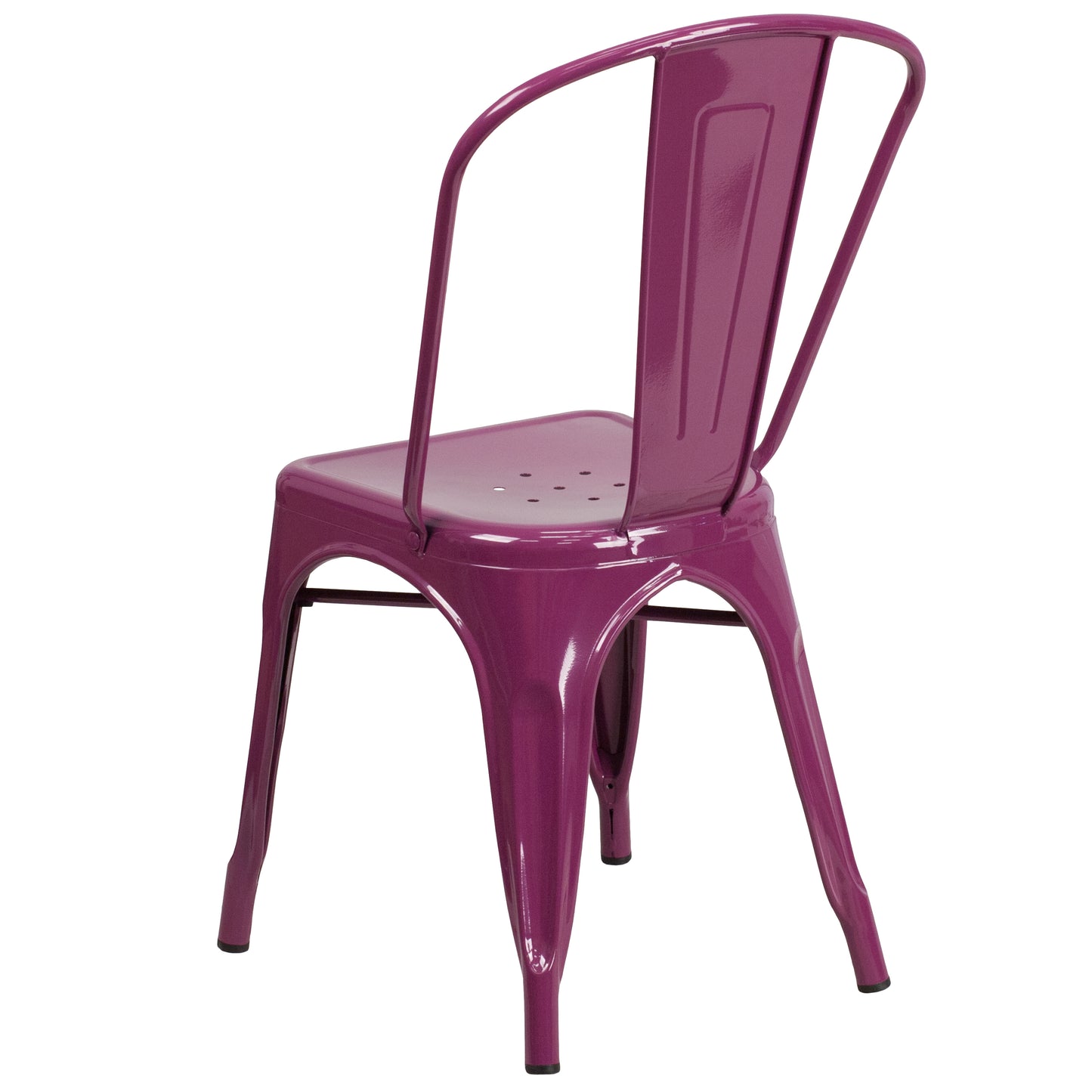 Stackable Metal Bistro Style Chair