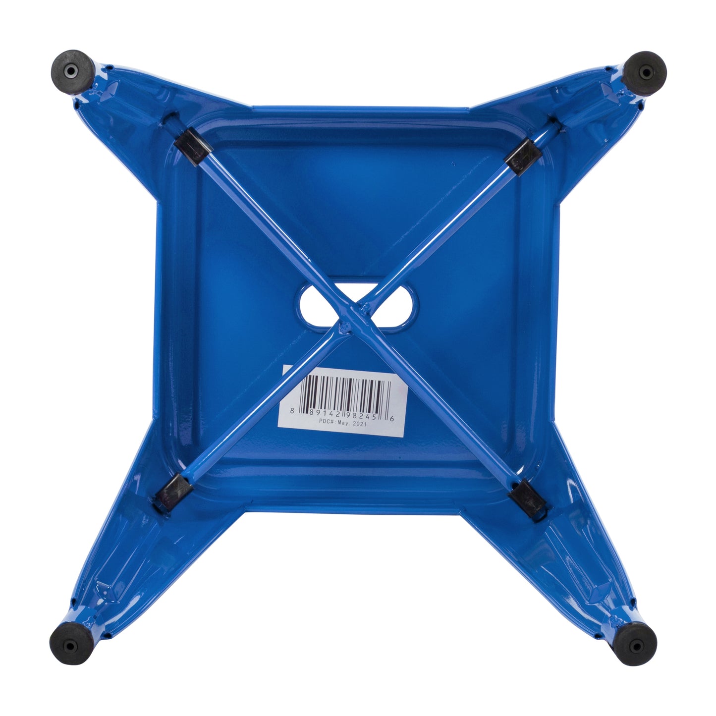 4 Pack Royal Blue Metal Stool ET-BT3503-18-BL-GG