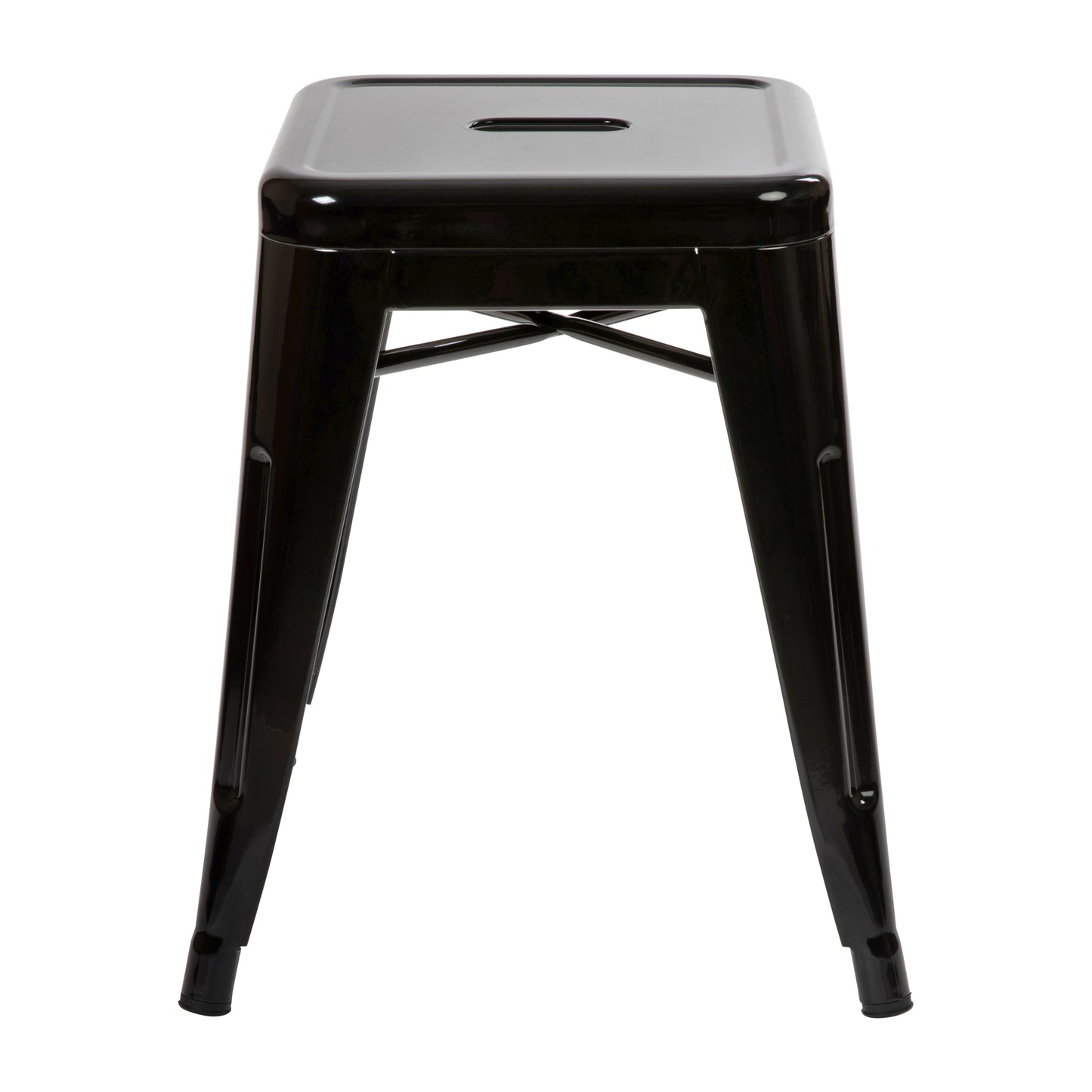 4 Pack Black Metal Stool ET-BT3503-18-BLK-GG