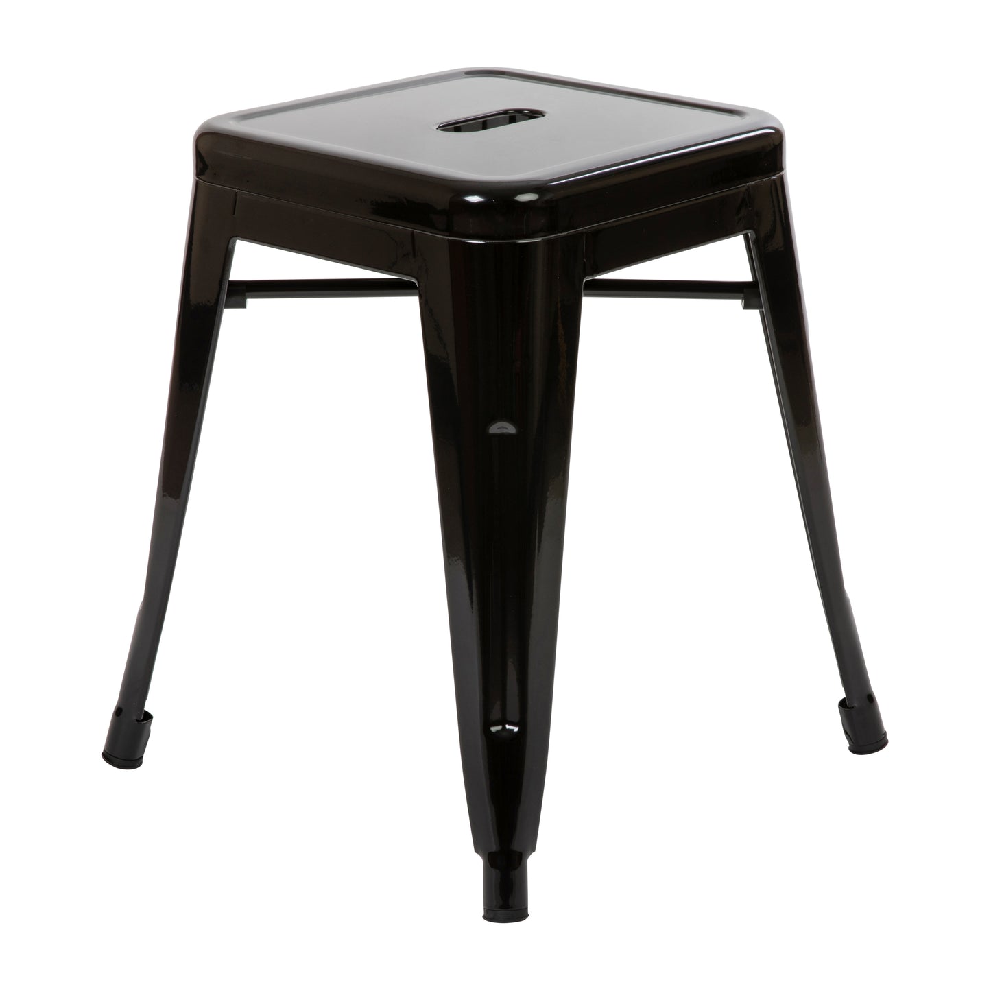 4 Pack Black Metal Stool ET-BT3503-18-BLK-GG