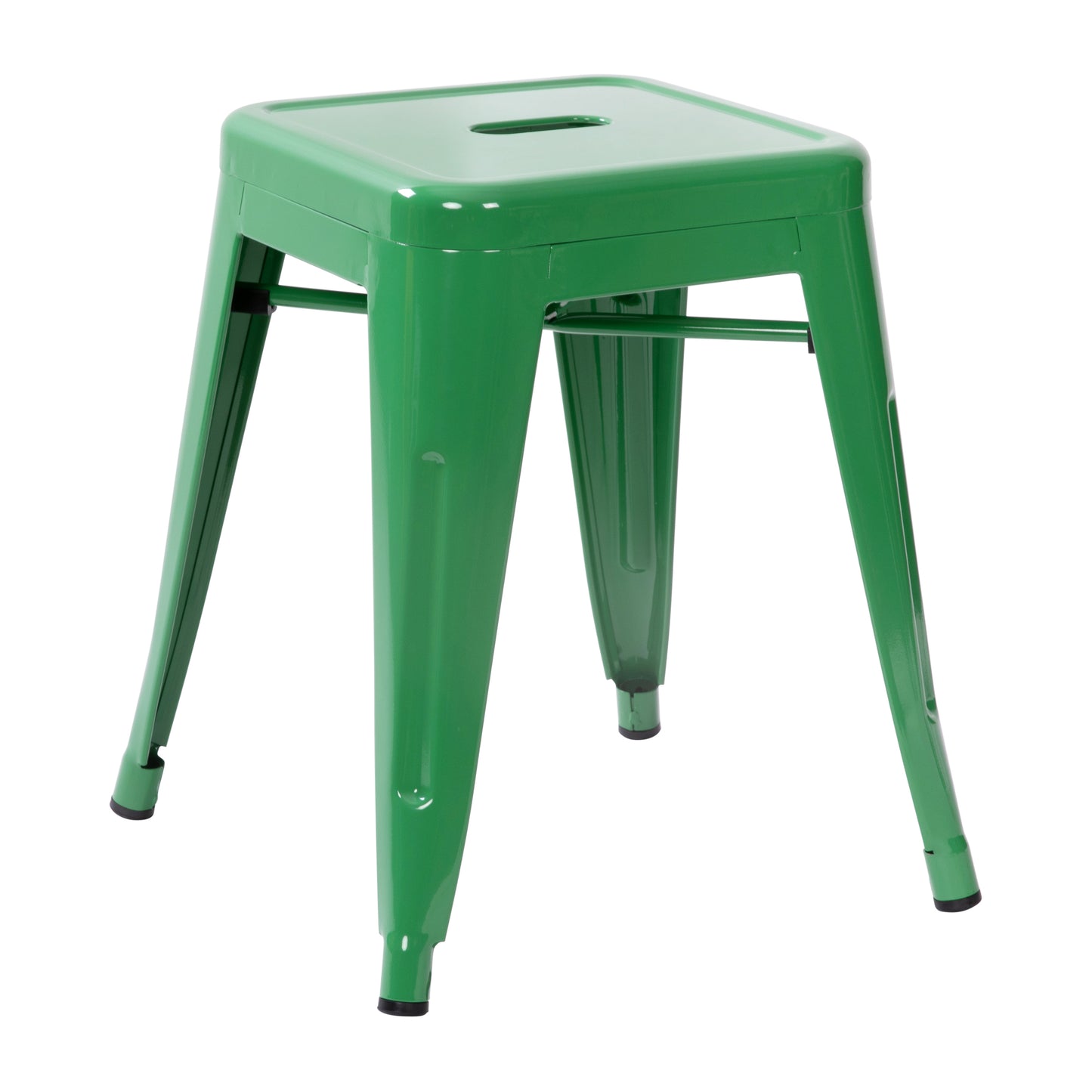 4 Pack Green Metal Stool ET-BT3503-18-GN-GG