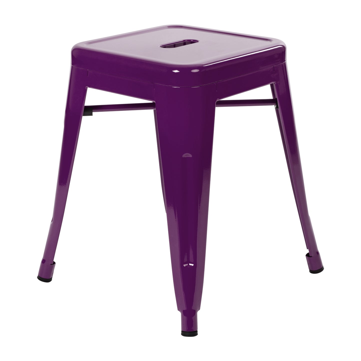 4 Pack Purple Metal Stool ET-BT3503-18-PR-GG