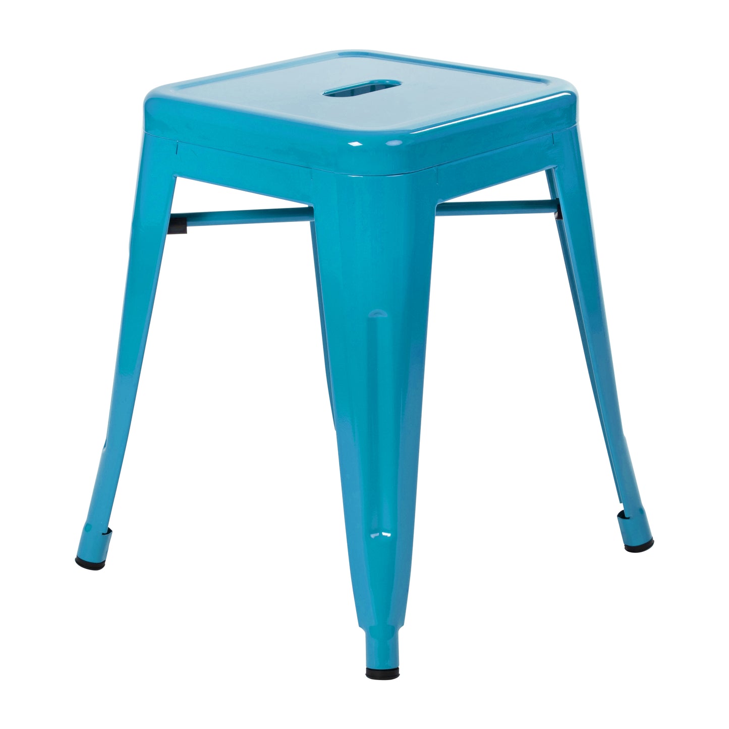 4 Pack Teal Metal Stool ET-BT3503-18-TL-GG