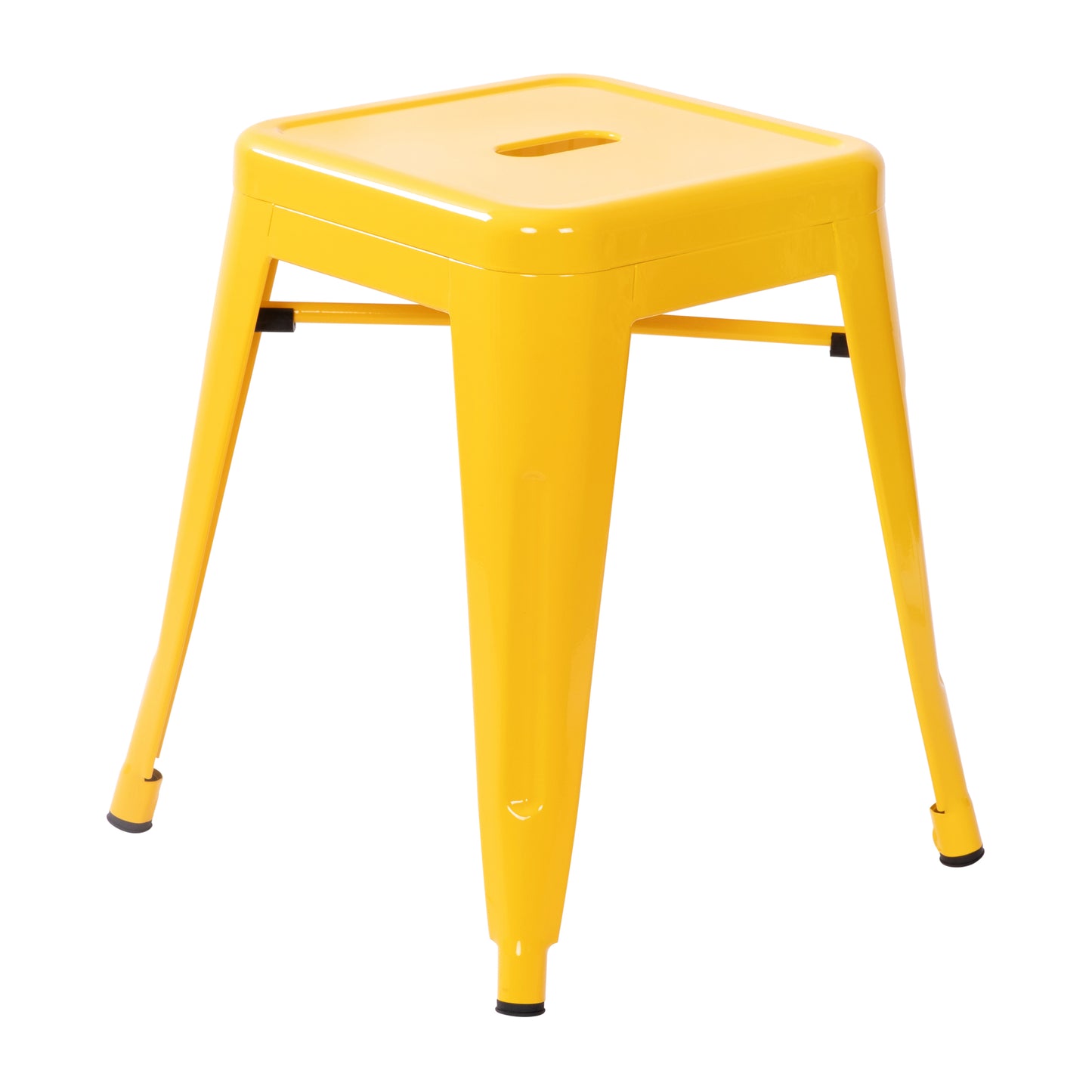 4 Pack Yellow Metal Stool ET-BT3503-18-YL-GG