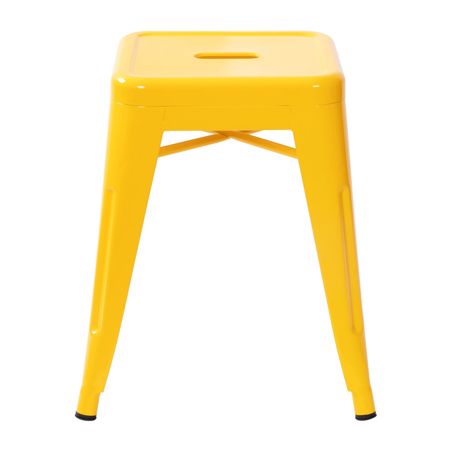 4 Pack Yellow Metal Stool ET-BT3503-18-YL-GG