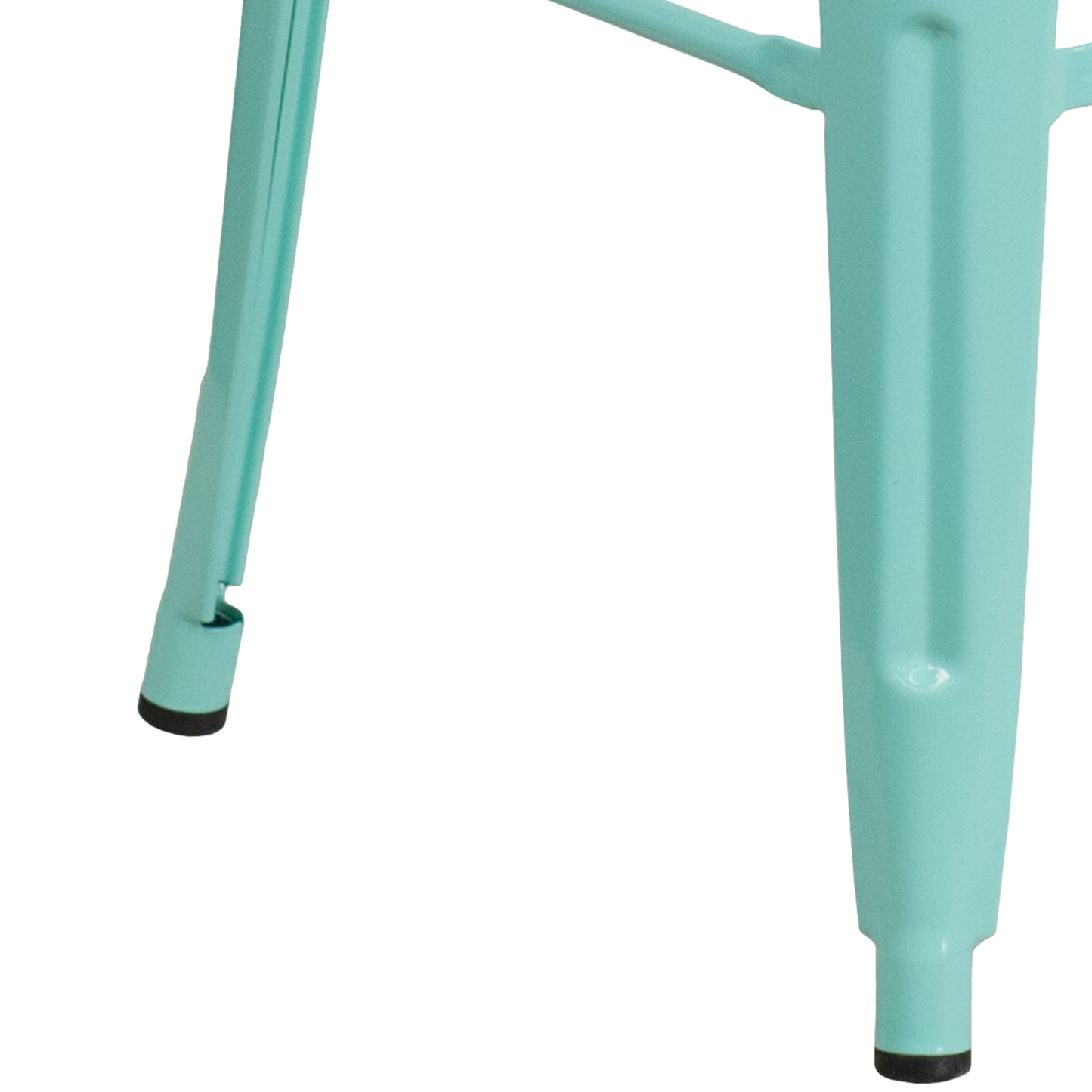 30" Mint No Back Metal Stool ET-BT3503-30-MINT-GG