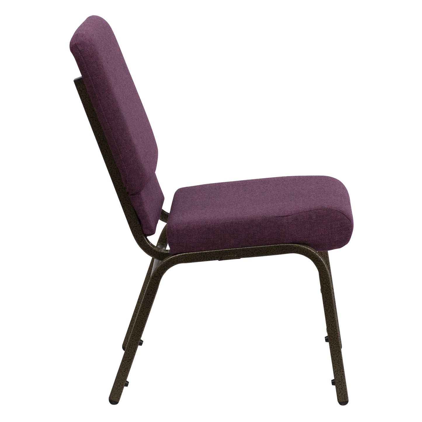 Plum Fabric Church Chair FD-CH02185-GV-005-GG