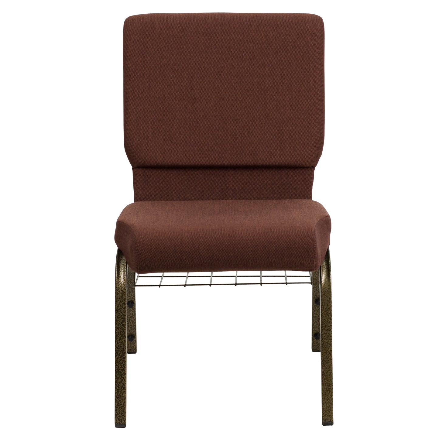 Brown Fabric Church Chair FD-CH02185-GV-10355-BAS-GG