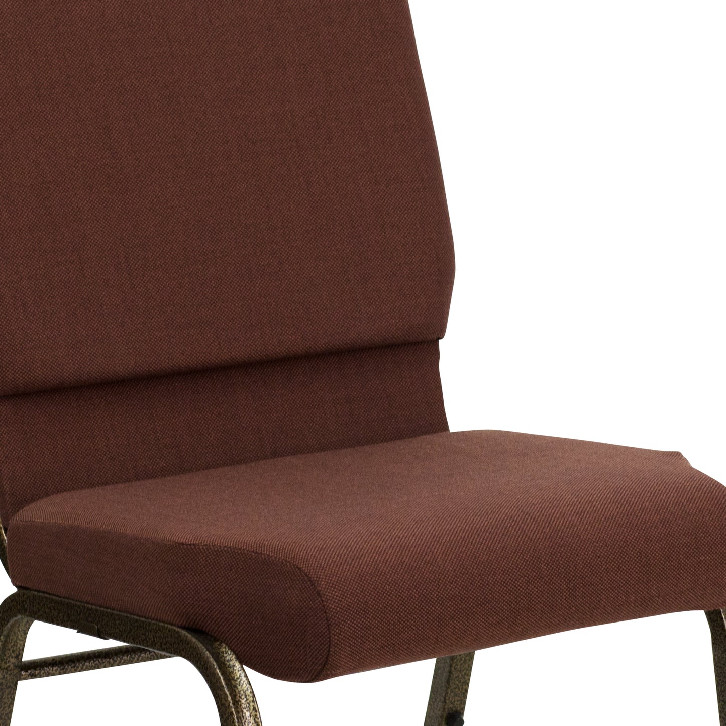 Brown Fabric Church Chair FD-CH02185-GV-10355-GG