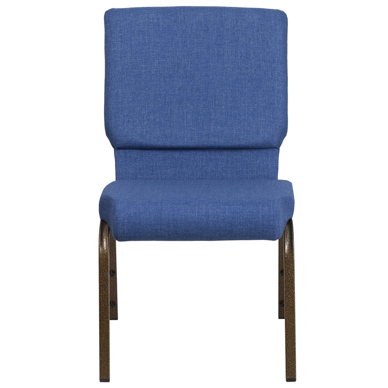 Blue Fabric Church Chair FD-CH02185-GV-BLUE-GG