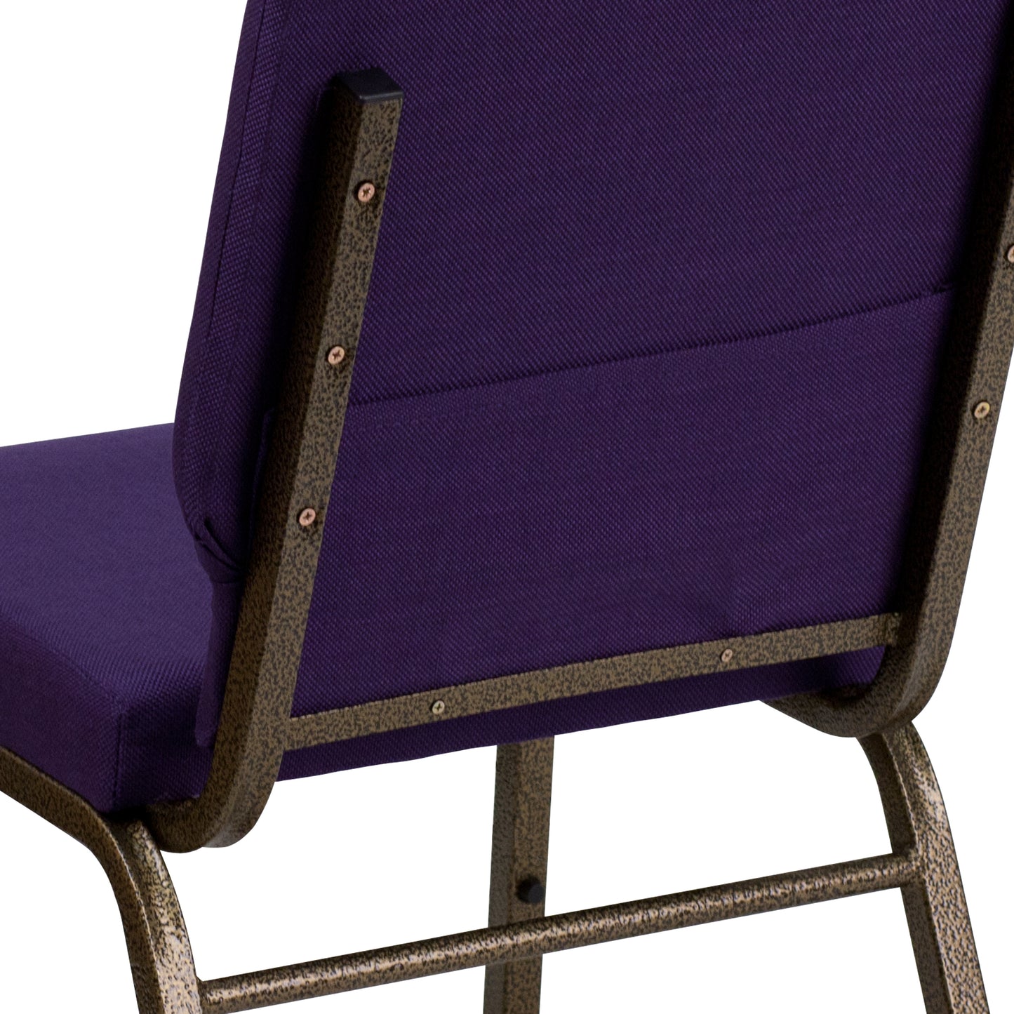 Purple Fabric Church Chair FD-CH02185-GV-ROY-GG