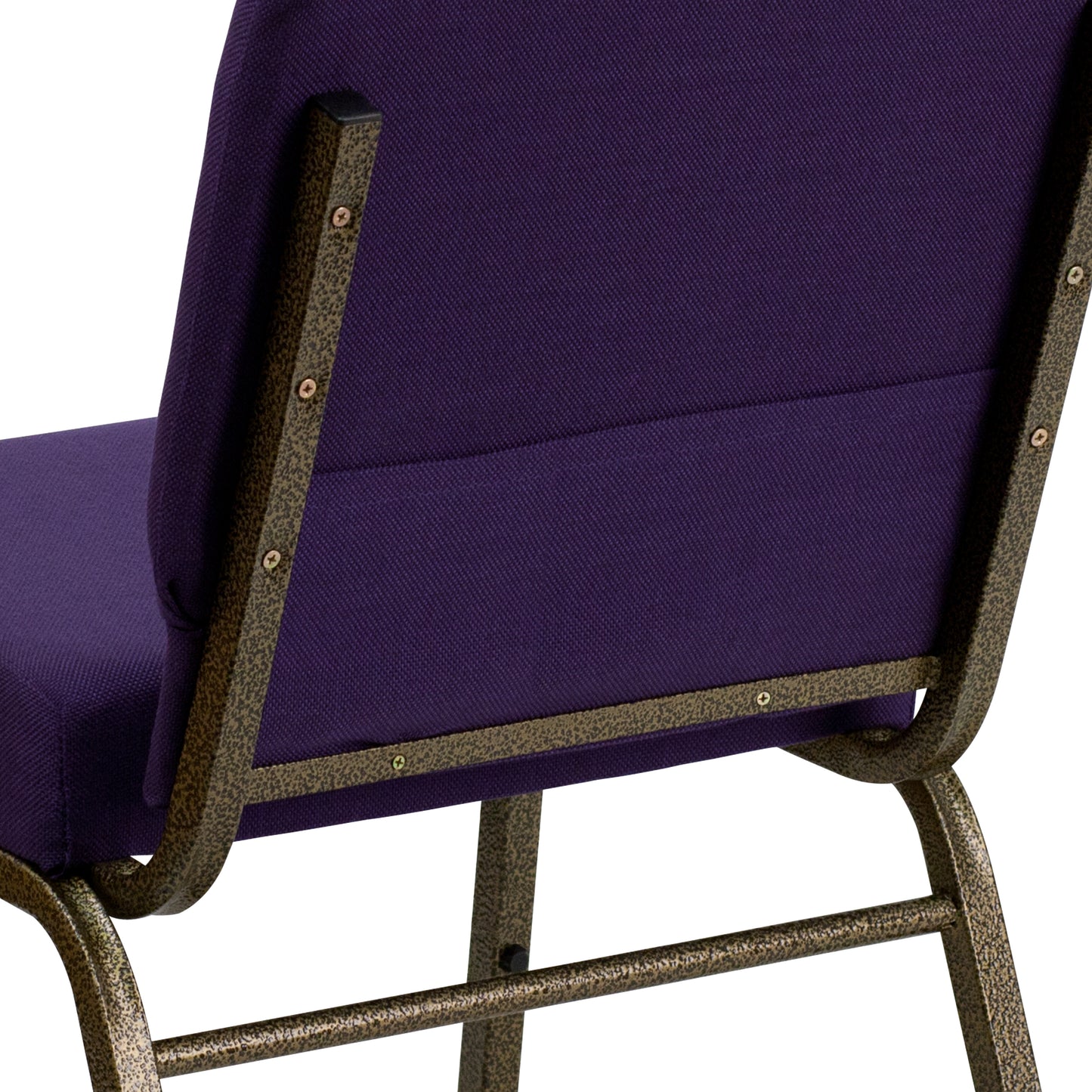 Purple Fabric Church Chair FD-CH0221-4-GV-ROY-GG