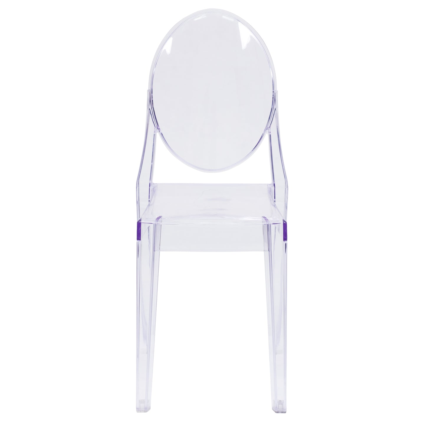 Ghost Stacking Side Chair FH-111-APC-CLR-GG