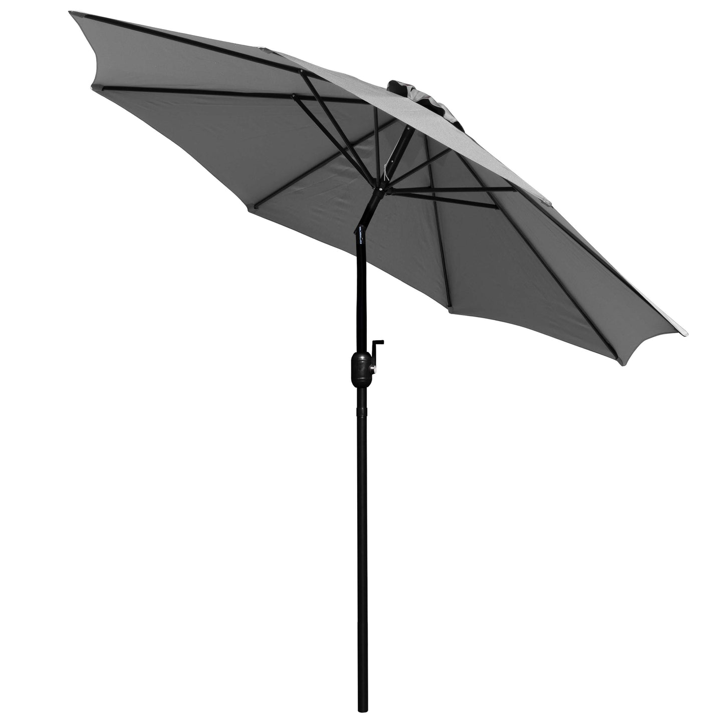 Gray 9 FT Round Patio Umbrella GM-402003-GY-GG