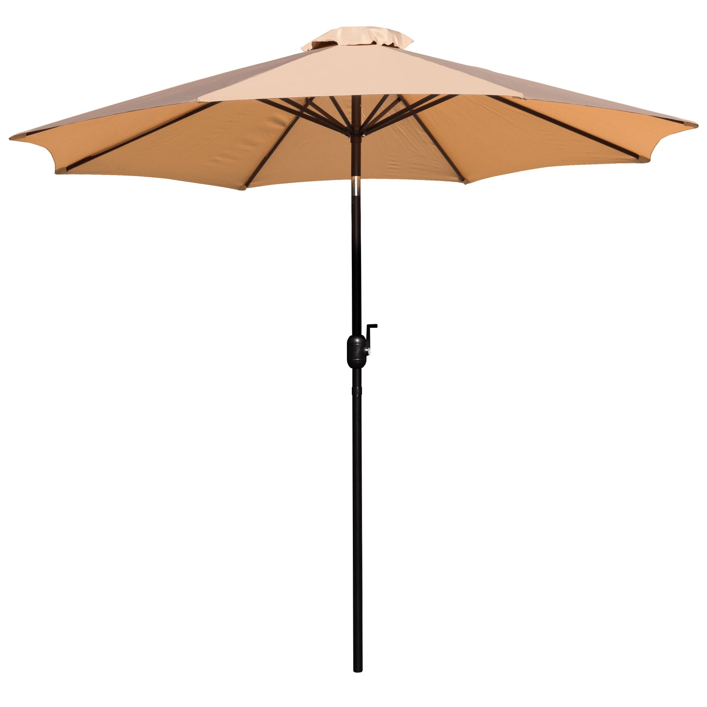 Tan 9 FT Round Patio Umbrella GM-402003-TAN-GG