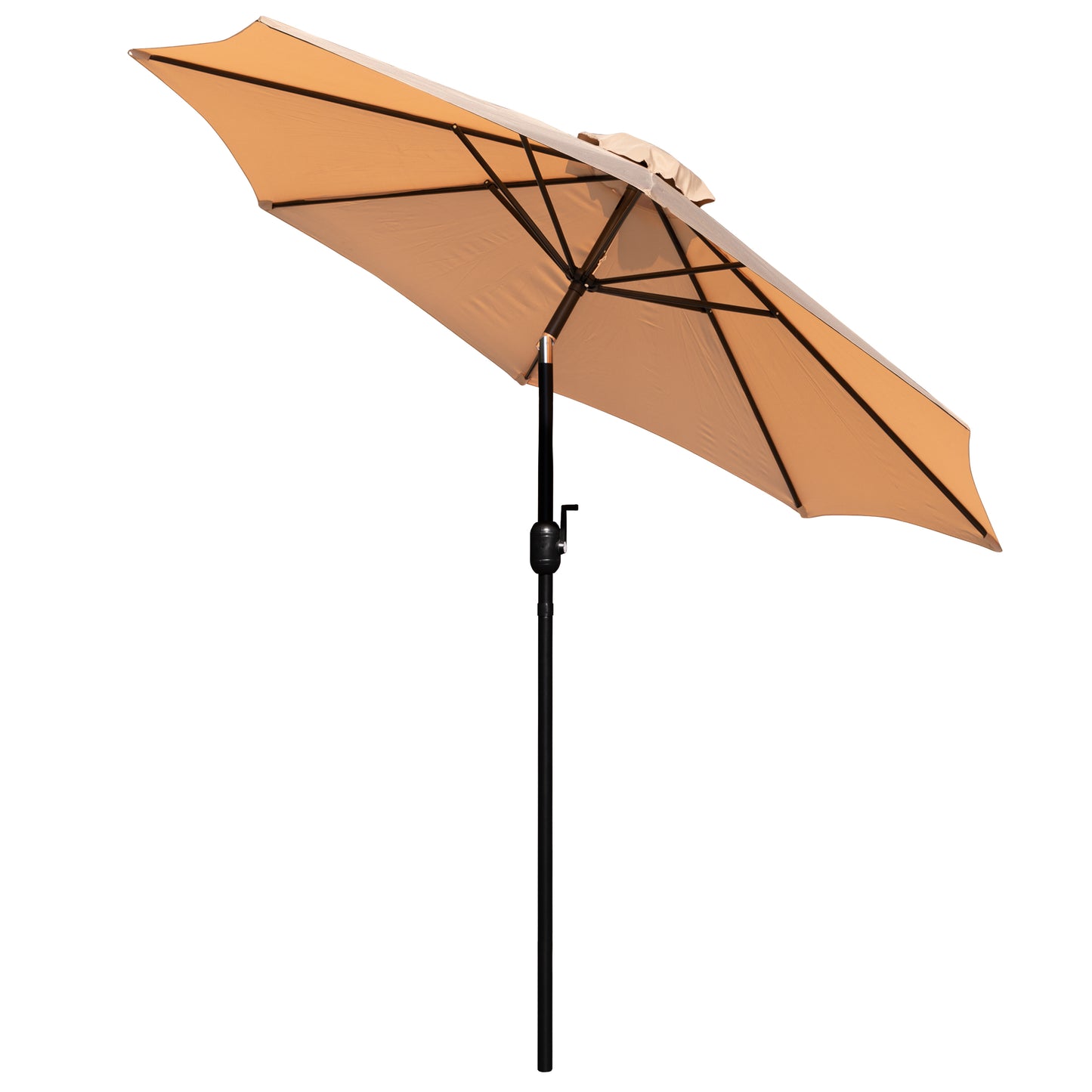 Tan 9 FT Round Patio Umbrella GM-402003-TAN-GG