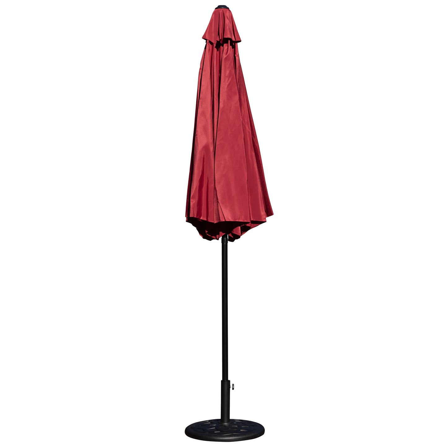 Red Umbrella & Black Base Set GM-402003-UB19B-RED-GG