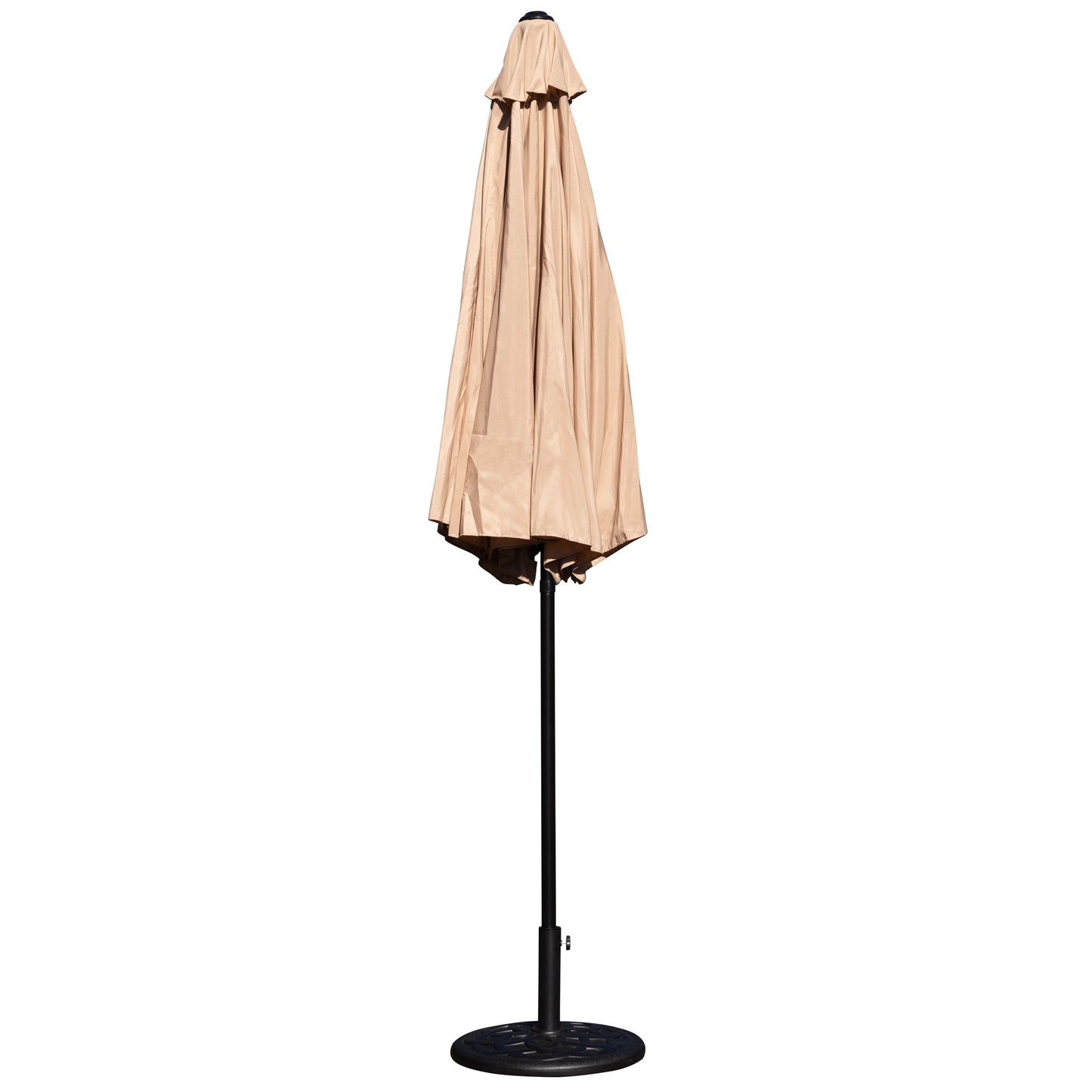 Tan Umbrella & Black Base Set GM-402003-UB19B-TAN-GG