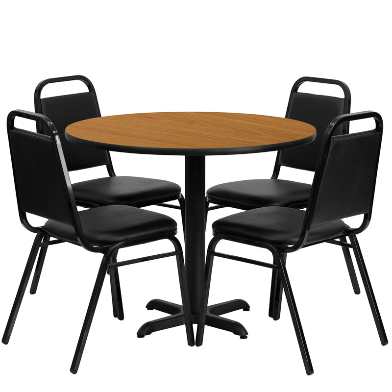 36RD NA Table-Banquet Chair HDBF1003-GG