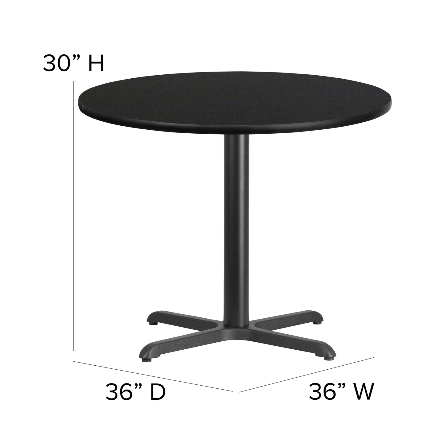 36RD BK Table-BK VYL Seat HDBF1029-GG