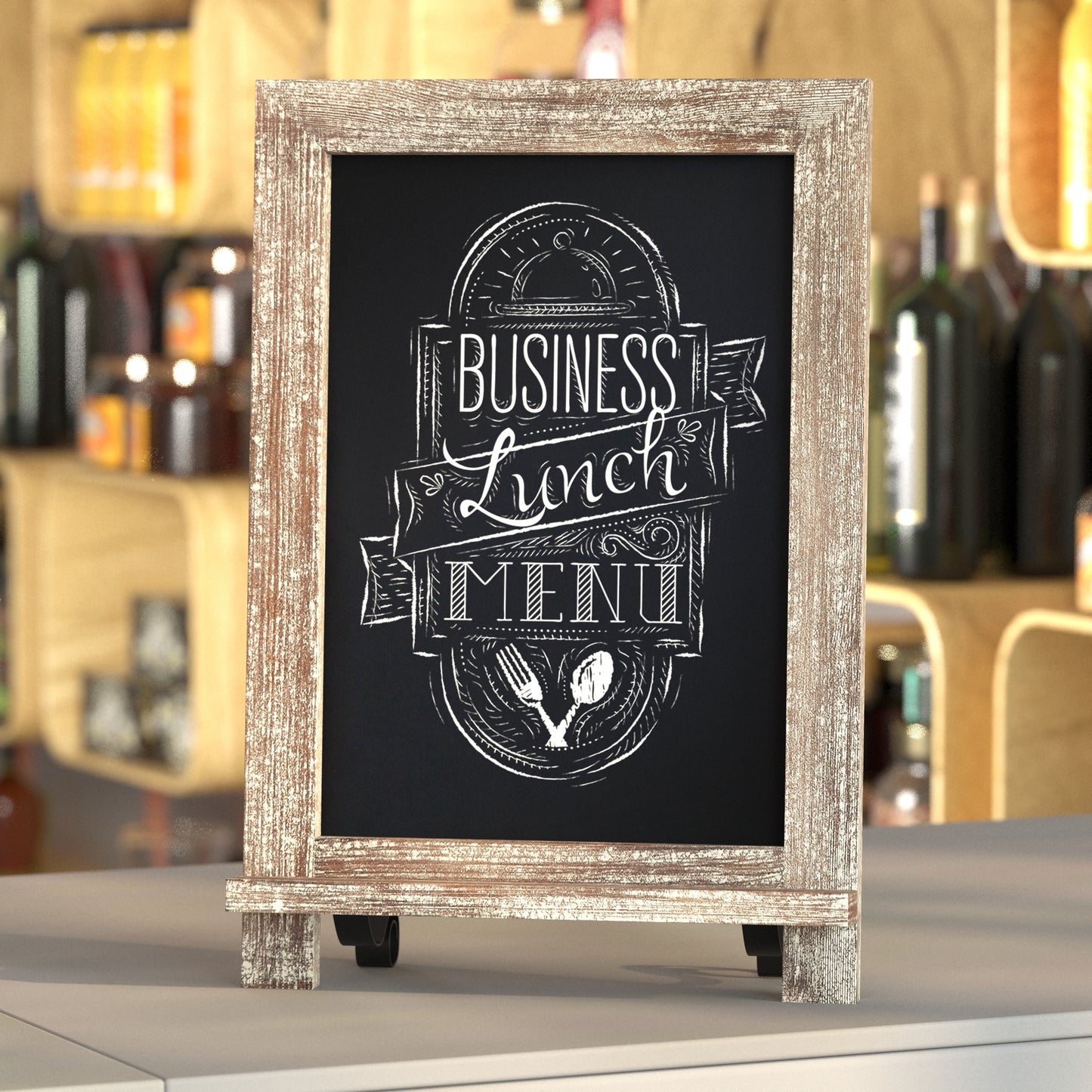 Weathered Tabletop Chalkboard HFKHD-GDI-CRE8-322315-GG