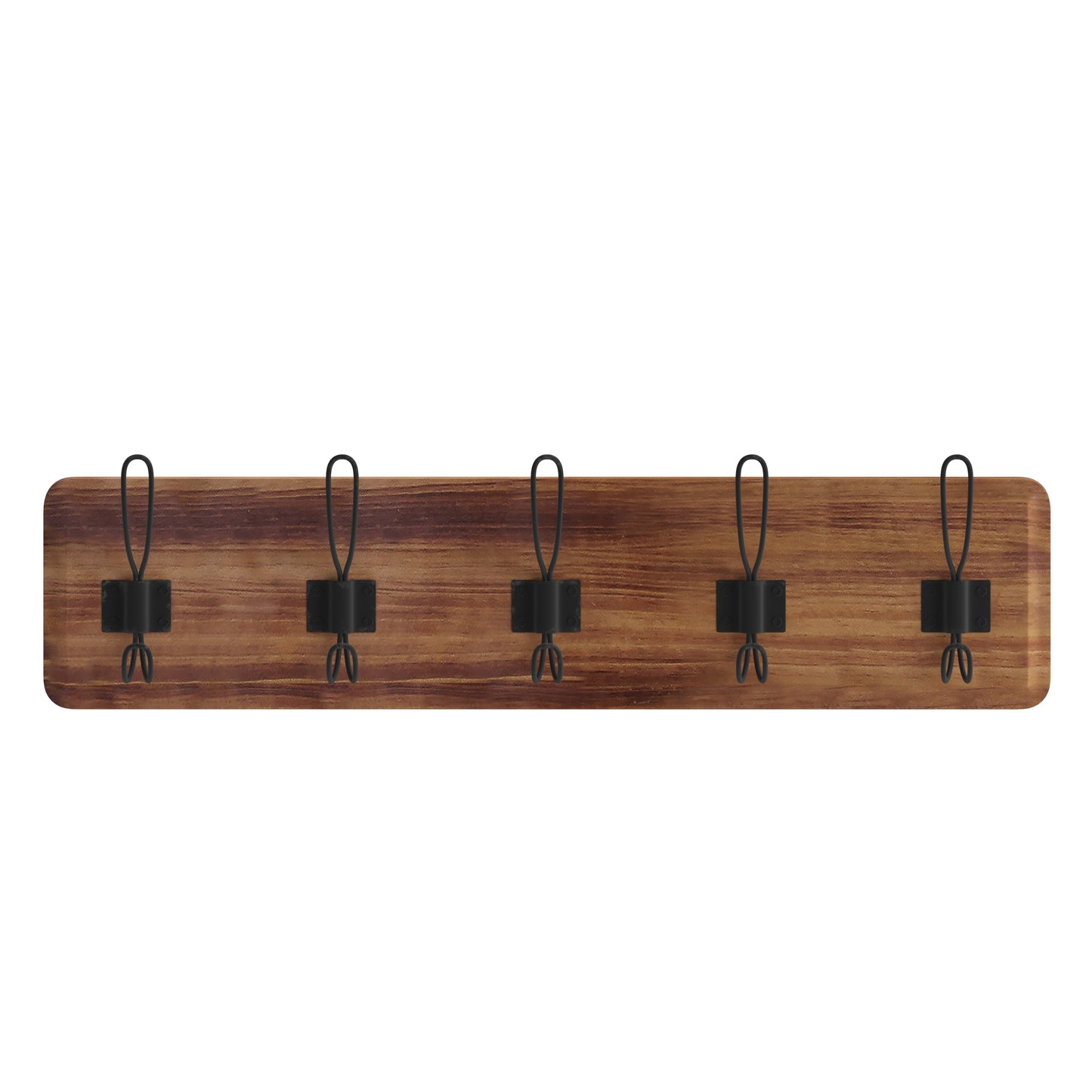 Rustic Brown Wall Coat Rack HFKHD-GDI-CRE8-532315-GG