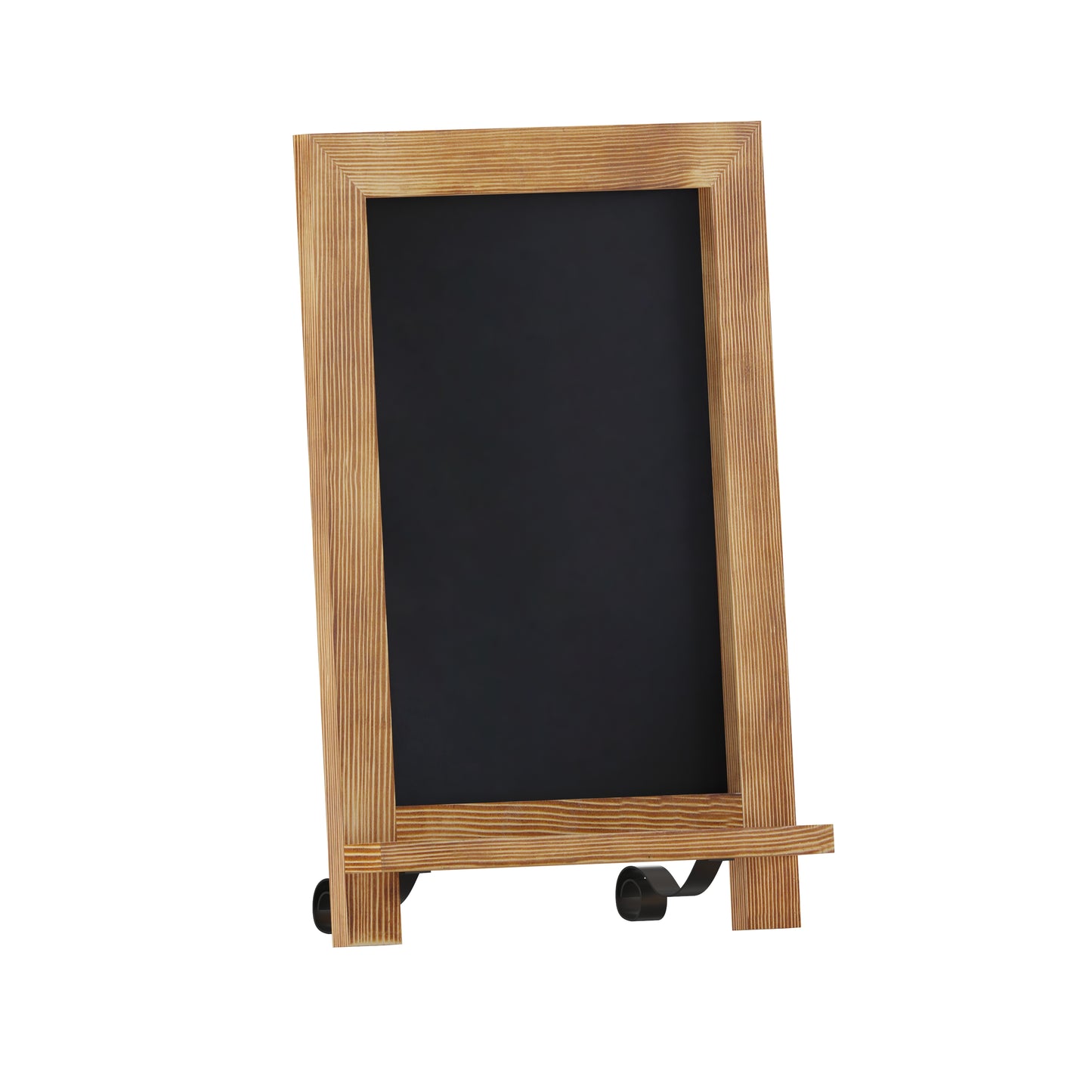 Torched Tabletop Chalkboard HFKHD-GDIS-CRE8-122315-GG