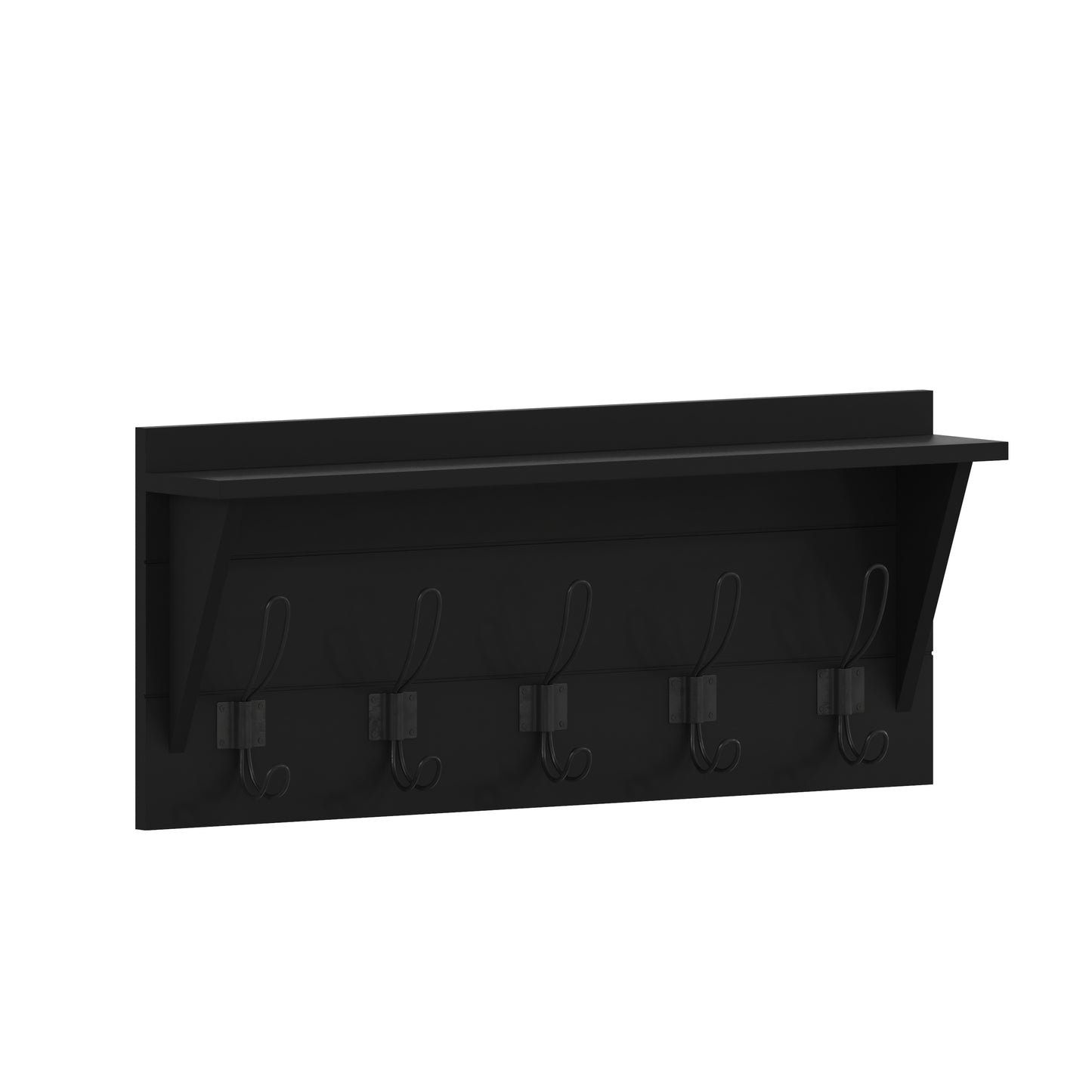 Black Wall Mount Shelf HFKHD-GDIS-CRE8-932315-GG