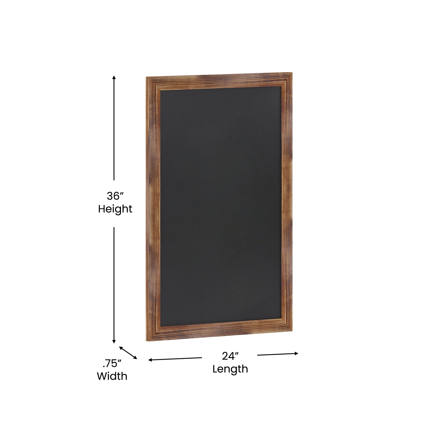 Torched Hanging Chalkboard HGWA-3GD-CRE8-791315-GG