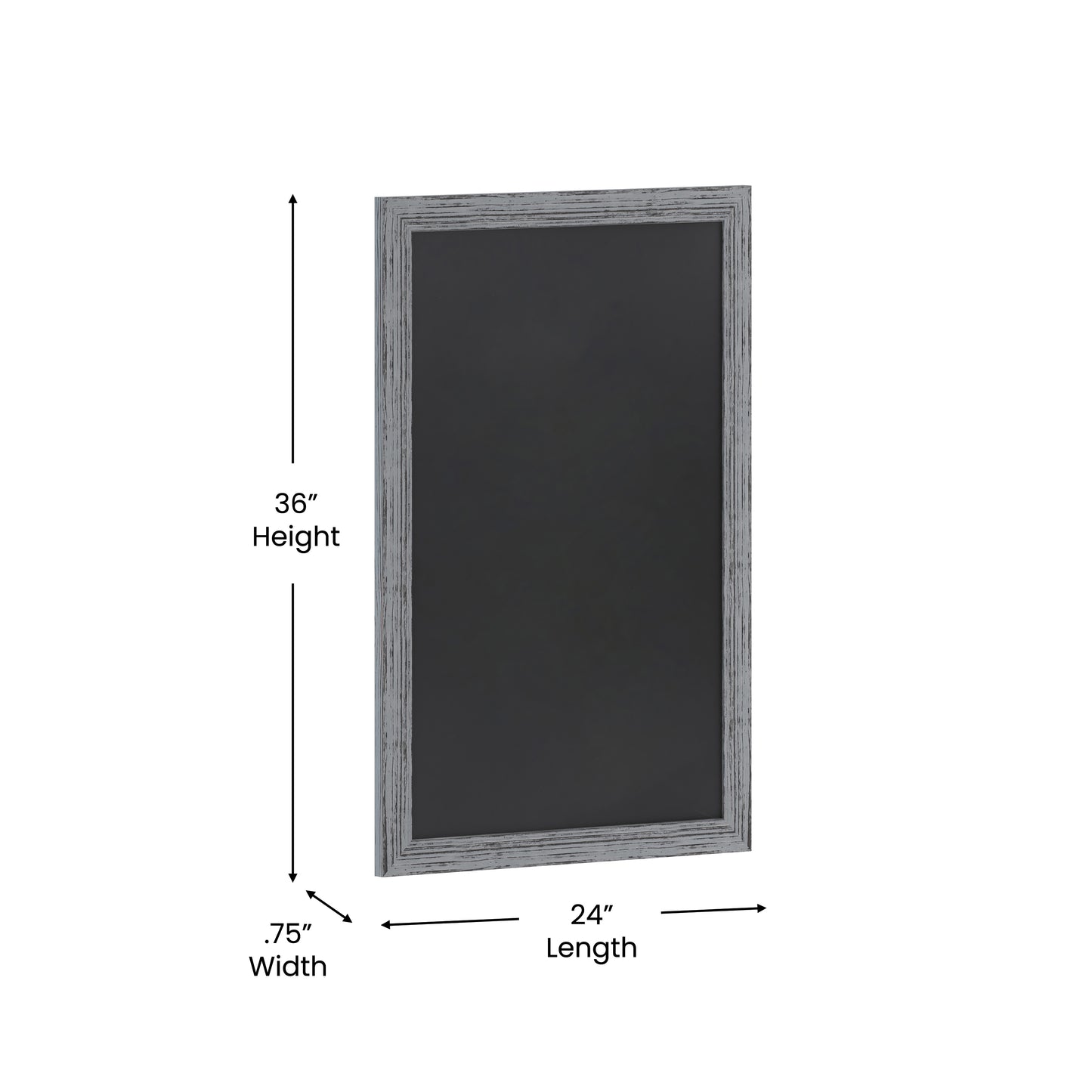 Rustic Gray Hanging Chalkboard HGWA-5GD-CRE8-272315-GG