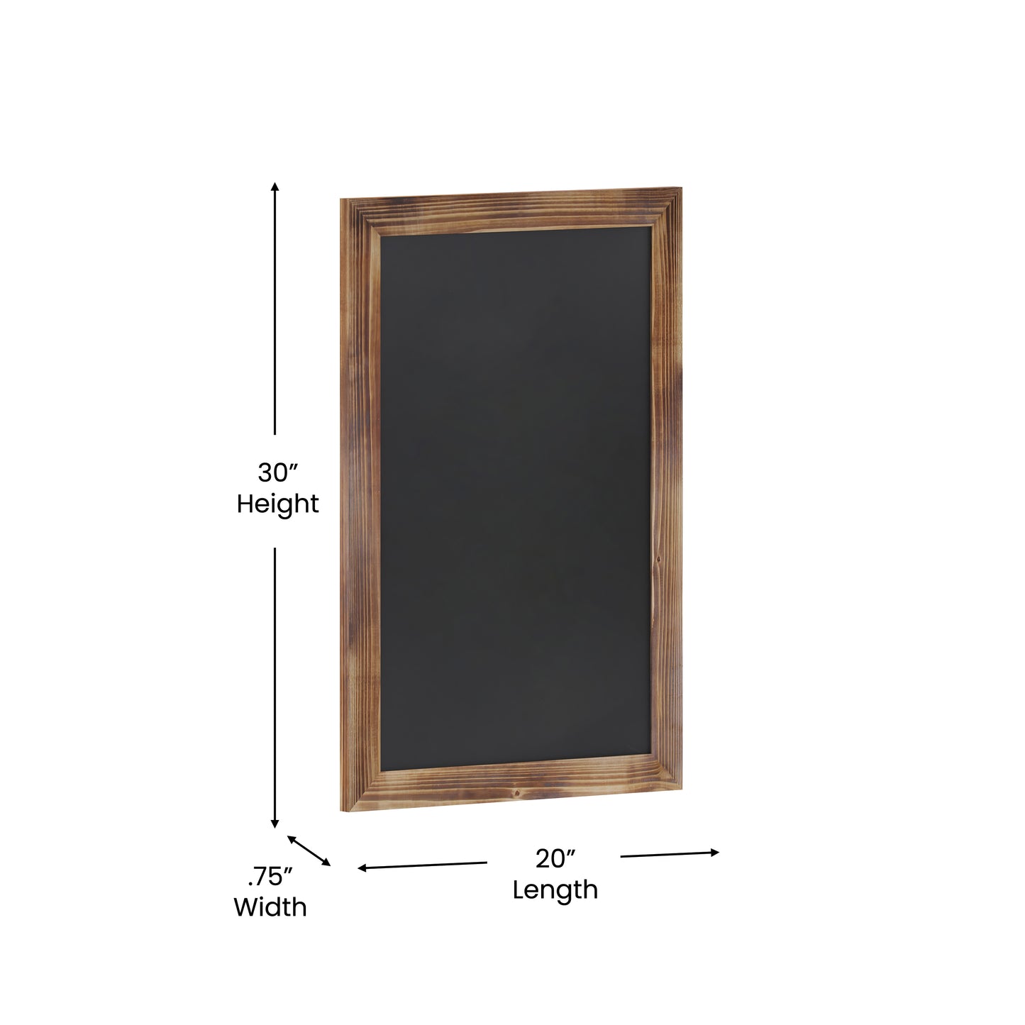 Torched Hanging Chalkboard HGWA-GDIS-CRE8-462315-GG