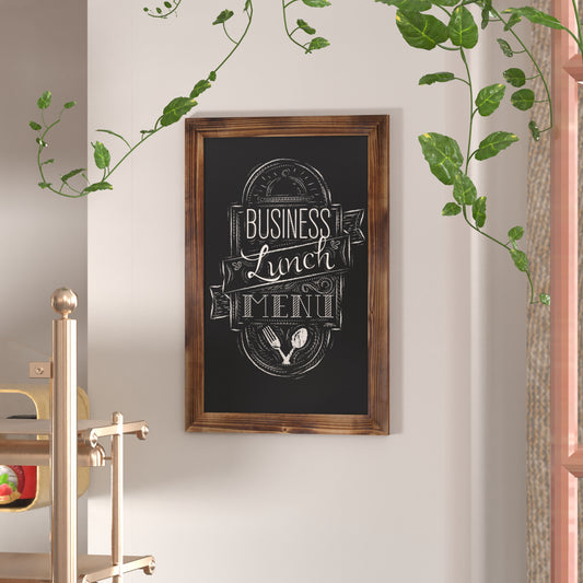 Torched Hanging Chalkboard HGWA-GDIS-CRE8-462315-GG