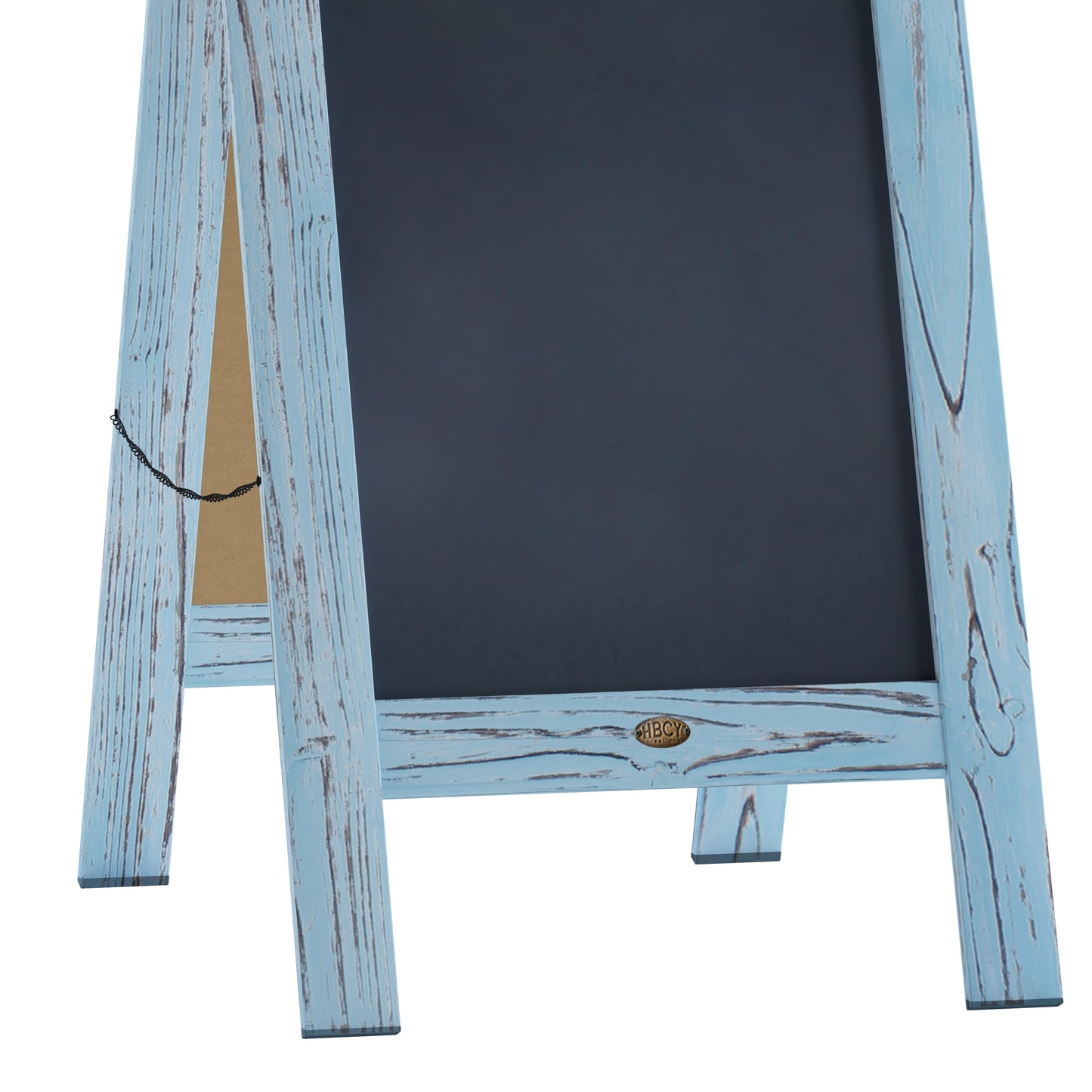 Robin Blue A-Frame Chalkboard HGWA-GDIS-CRE8-542315-GG