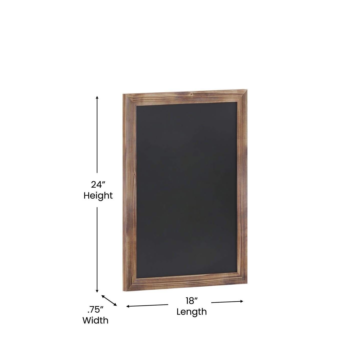 Torched Hanging Chalkboard HGWA-GDIS-CRE8-852315-GG