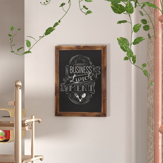 Torched Hanging Chalkboard HGWA-GDIS-CRE8-852315-GG