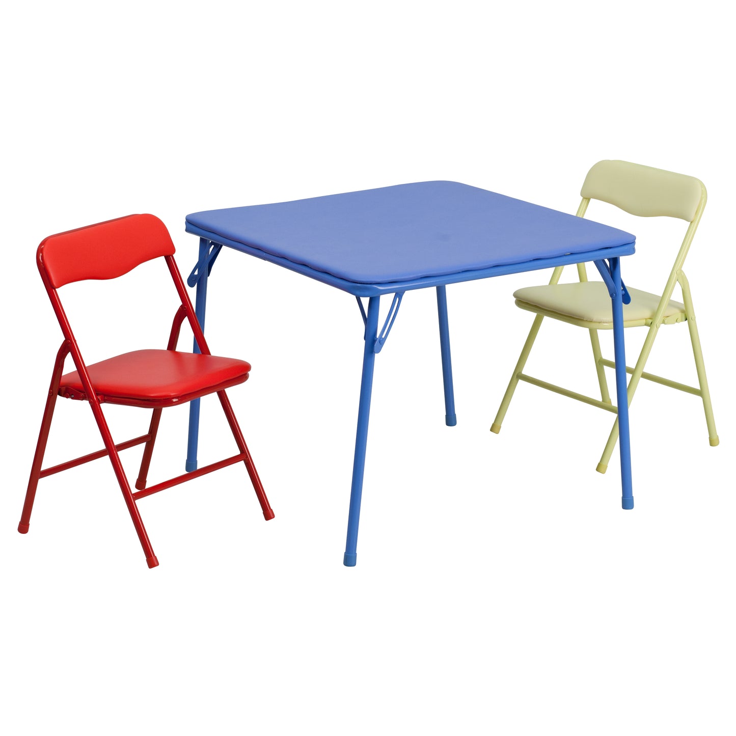 Kids Blue Folding Table Set JB-10-CARD-GG