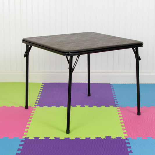 Kids Black Folding Table JB-TABLE-BK-GG