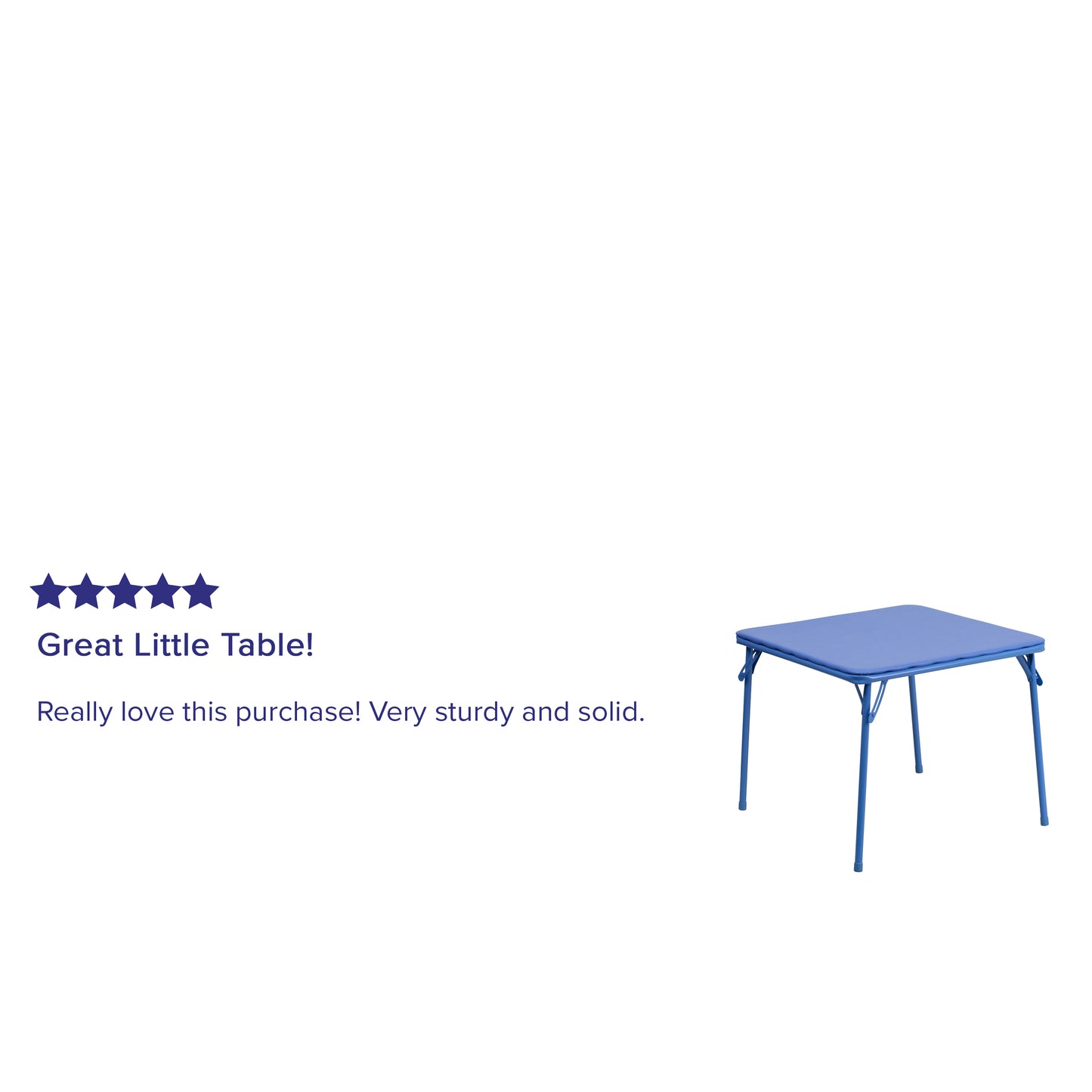 Kids Blue Folding Table JB-TABLE-GG