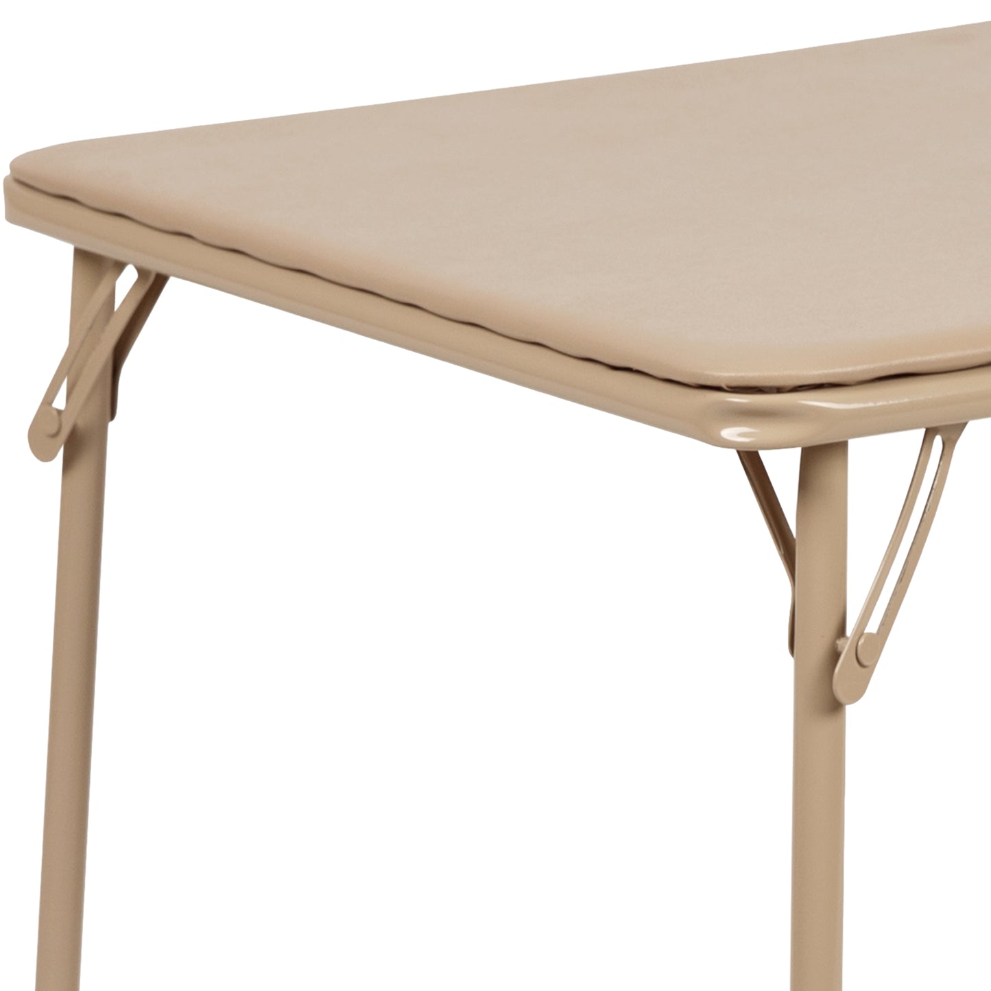 Kids Tan Folding Table JB-TABLE-TN-GG