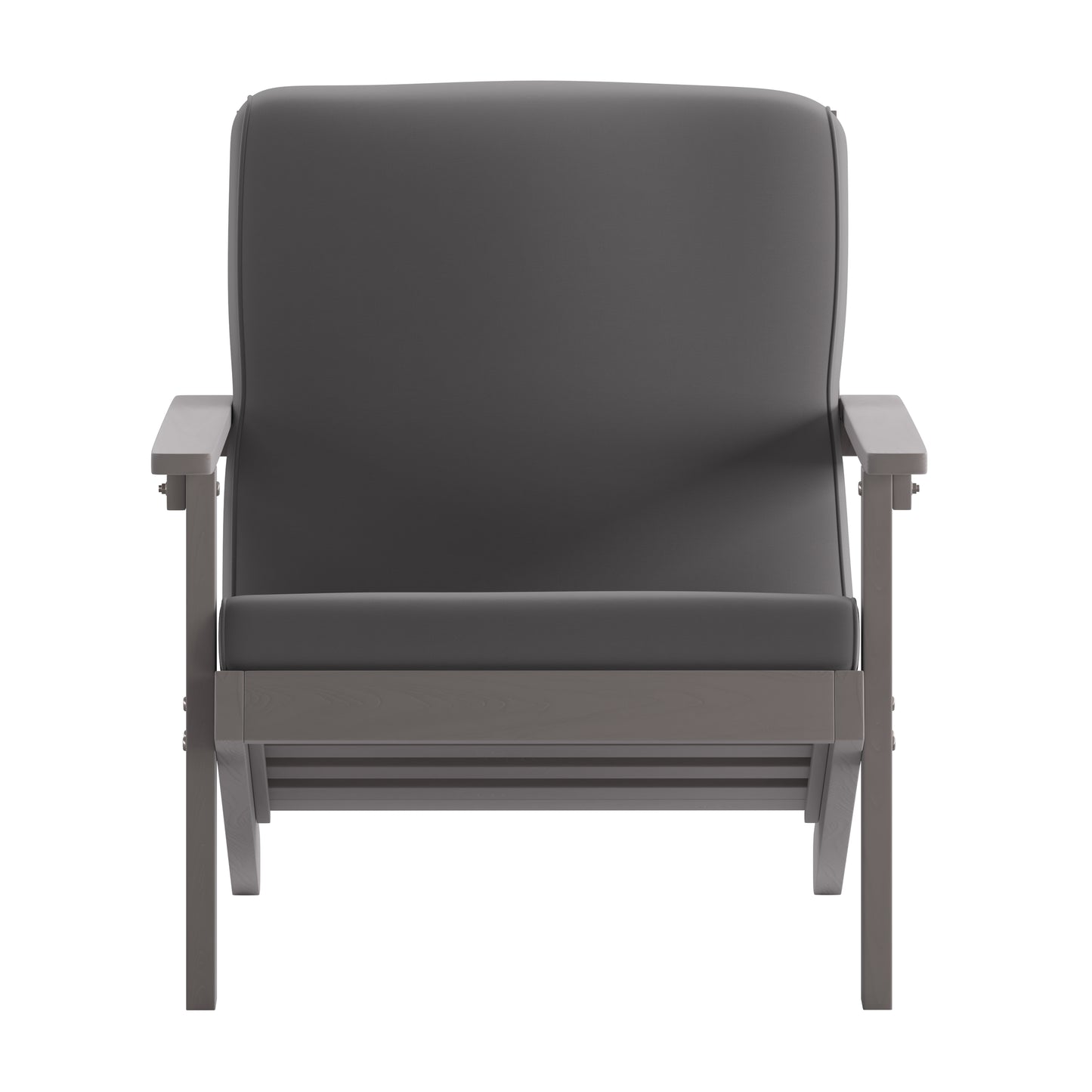 Gray Chair & Gray Cushions JJ-C14021-GY-GG