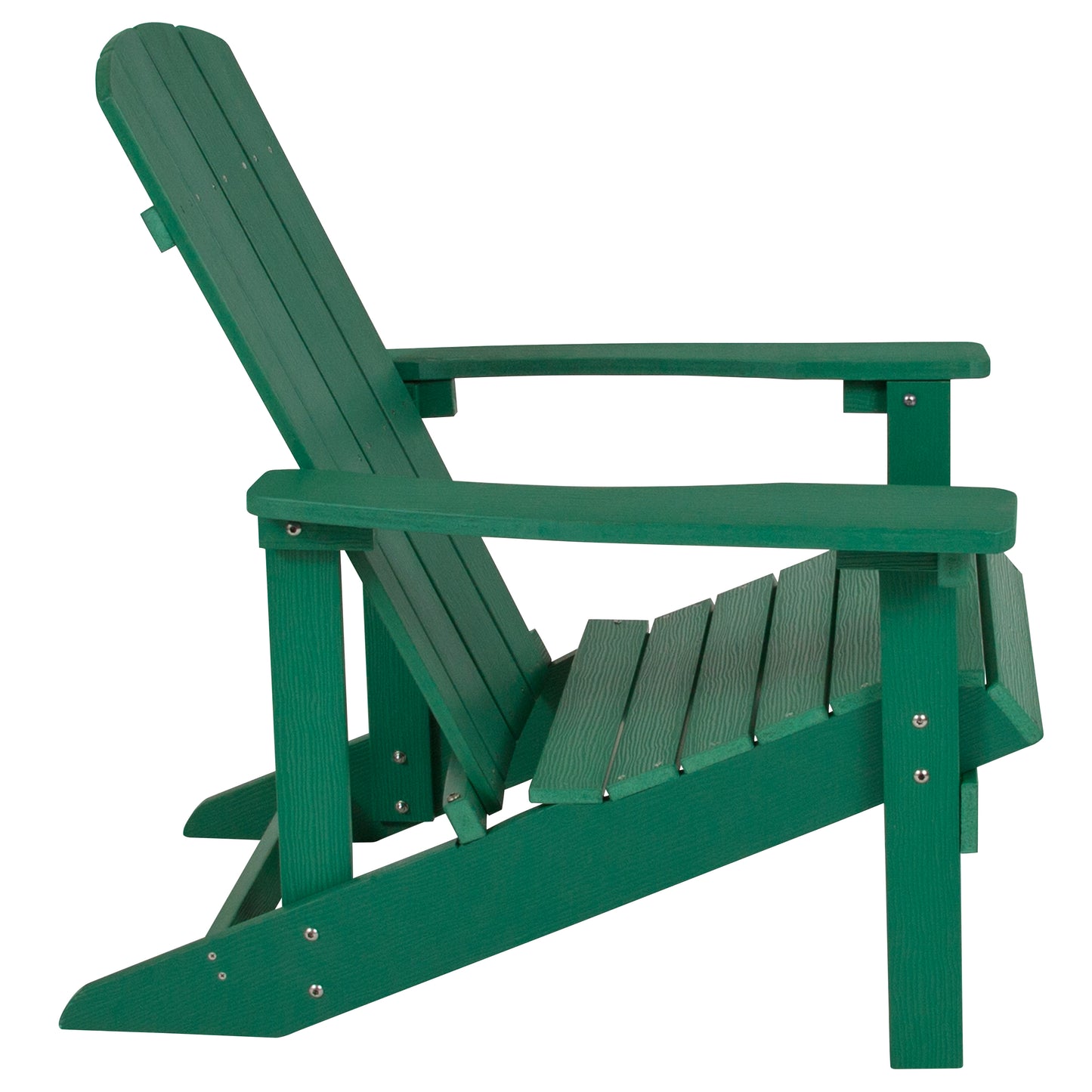 Green Poly Adirondack Chair JJ-C14501-GRN-GG