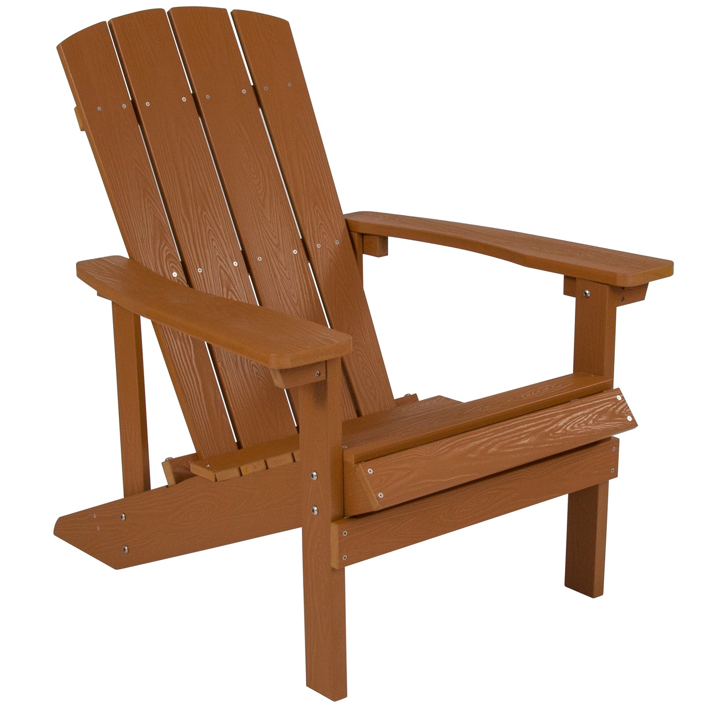 Teak Poly Adirondack Chair JJ-C14501-TEAK-GG