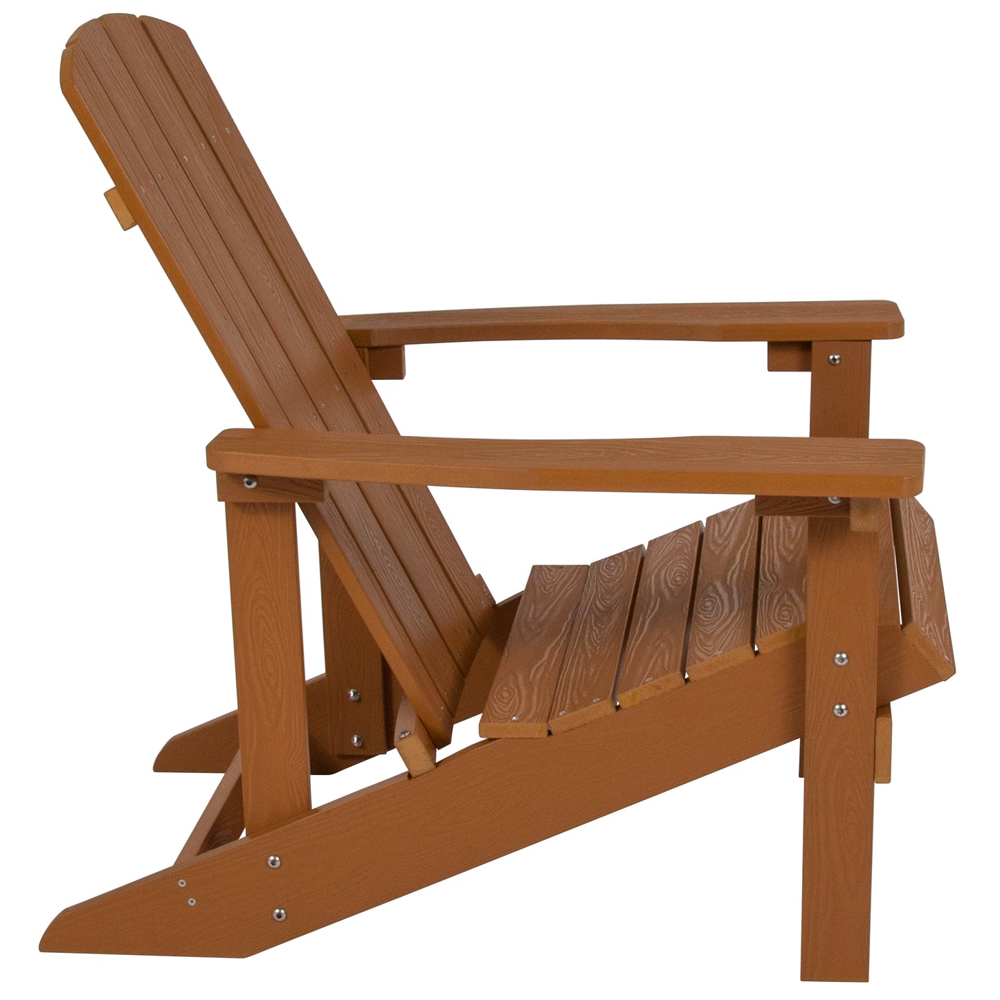 Teak Poly Adirondack Chair JJ-C14501-TEAK-GG