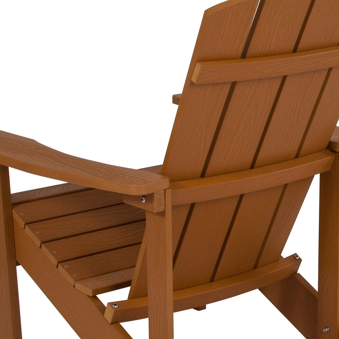 Teak Poly Adirondack Chair JJ-C14501-TEAK-GG