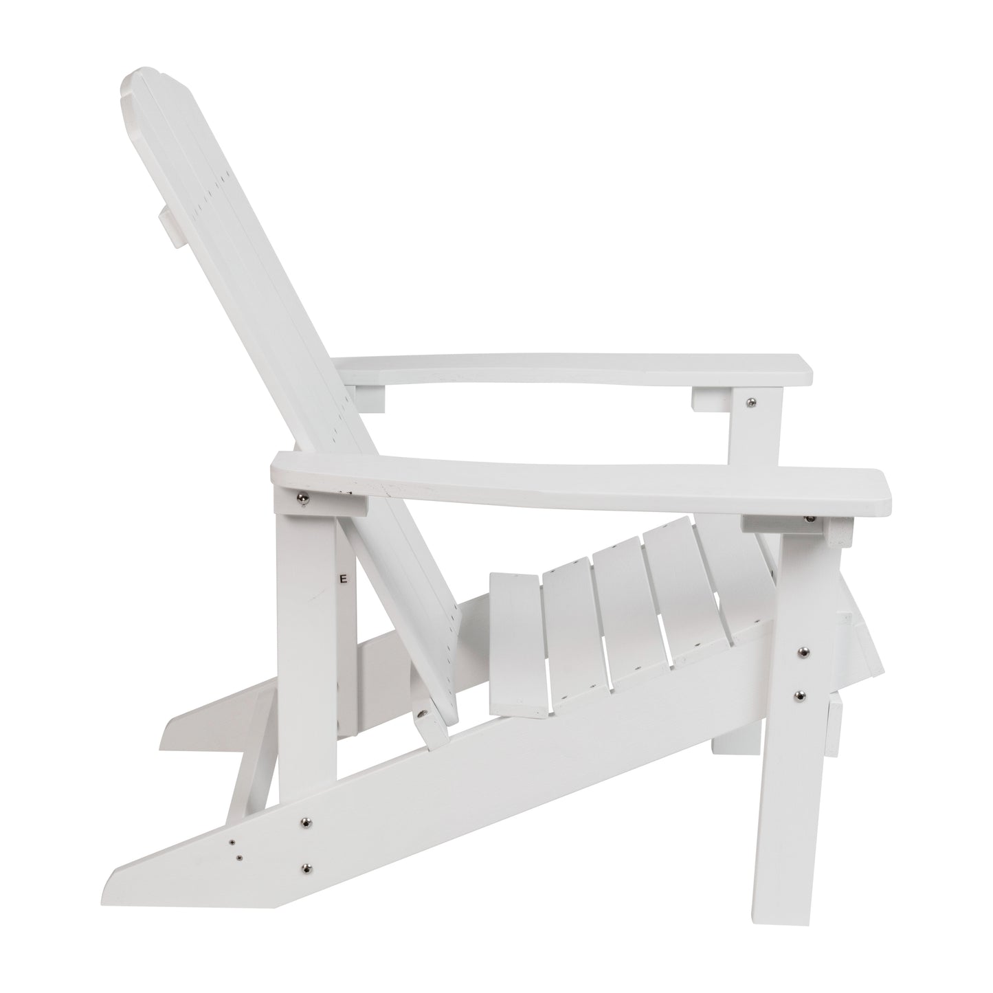 White Poly Adirondack Chair JJ-C14501-WH-GG