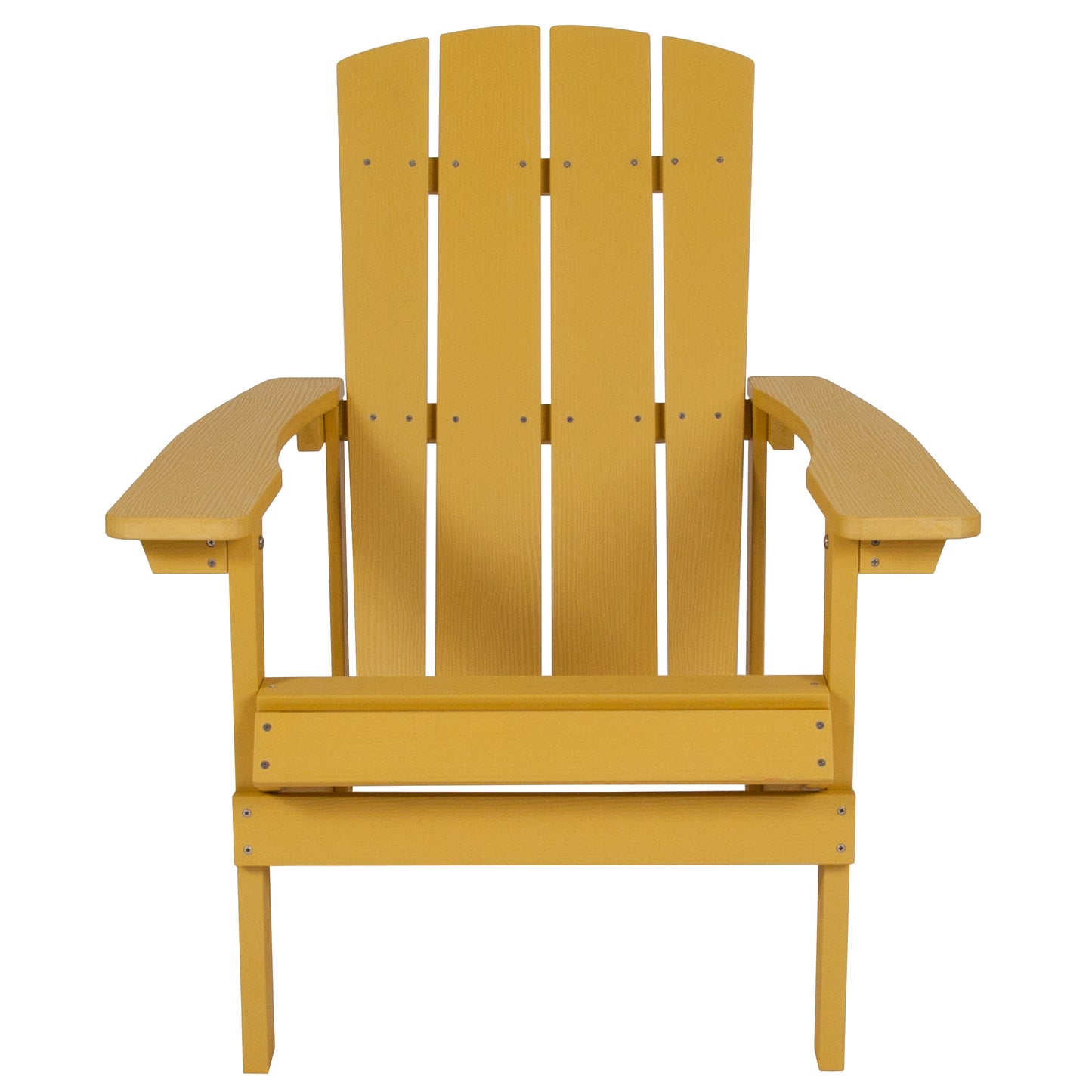 Yellow Poly Adirondack Chair JJ-C14501-YLW-GG