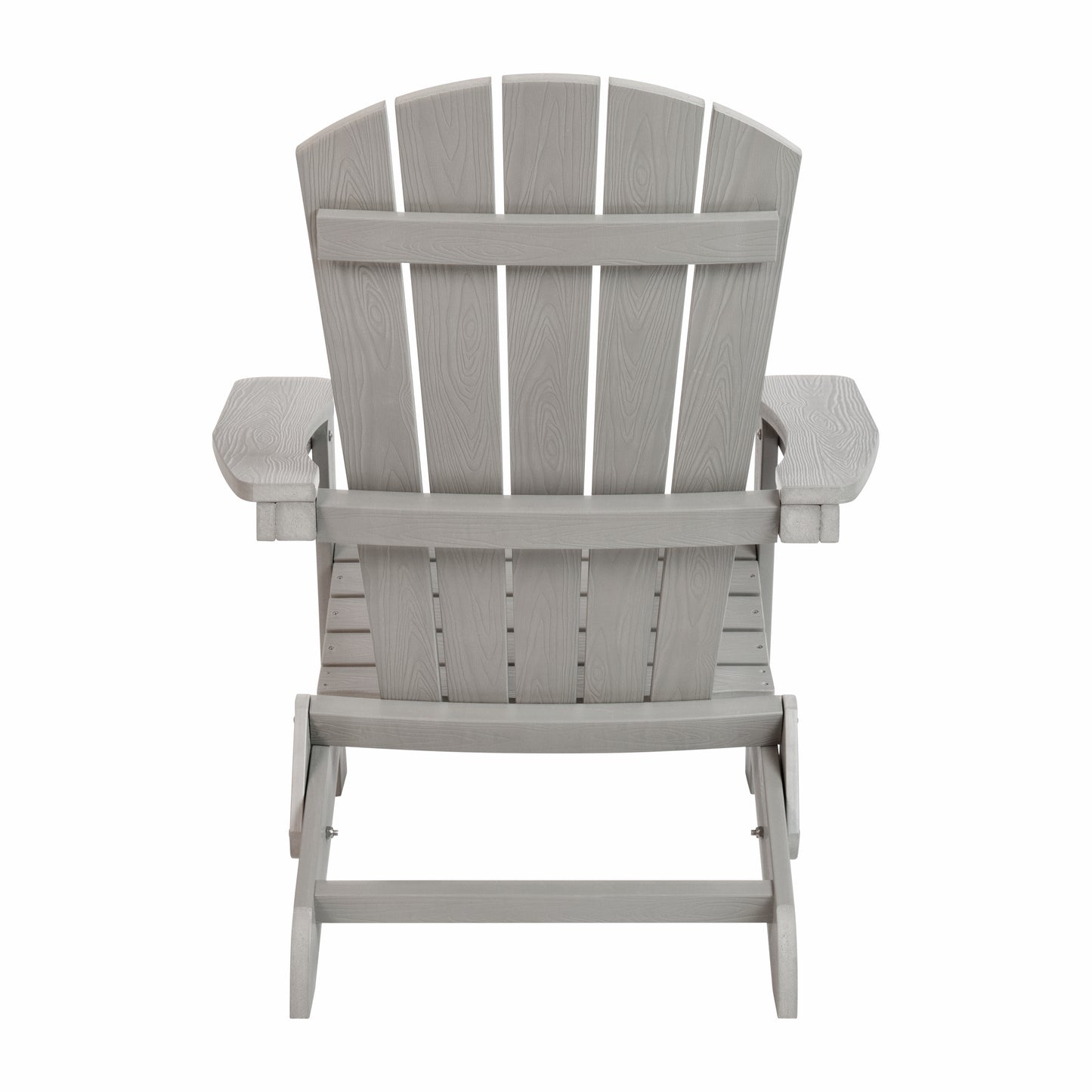 Gray Folding Adirondack Chair JJ-C14505-GY-GG