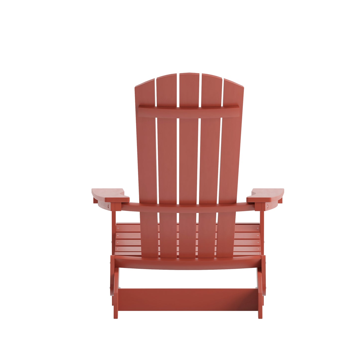 Red Folding Adirondack Chair JJ-C14505-RED-GG