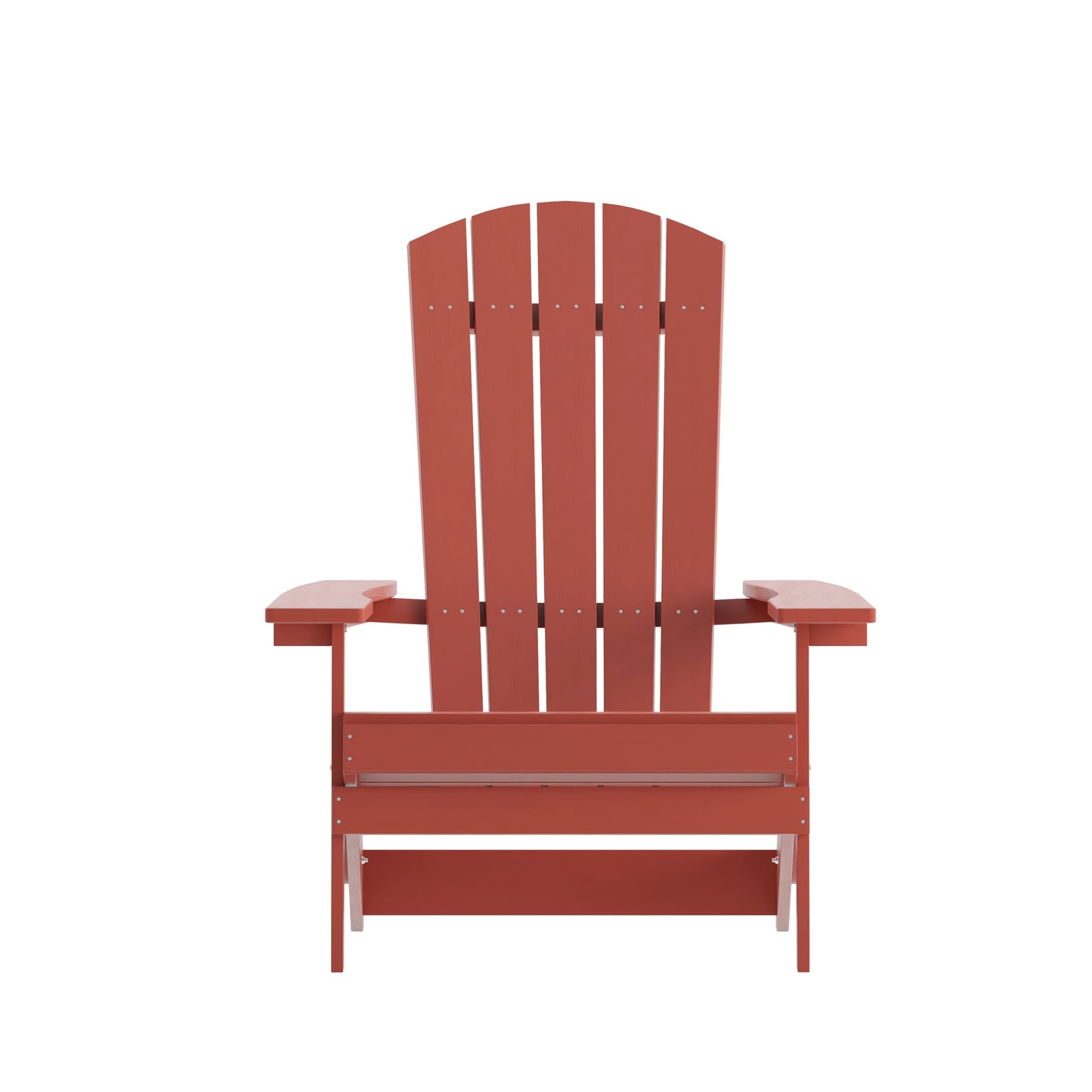 Red Folding Adirondack Chair JJ-C14505-RED-GG