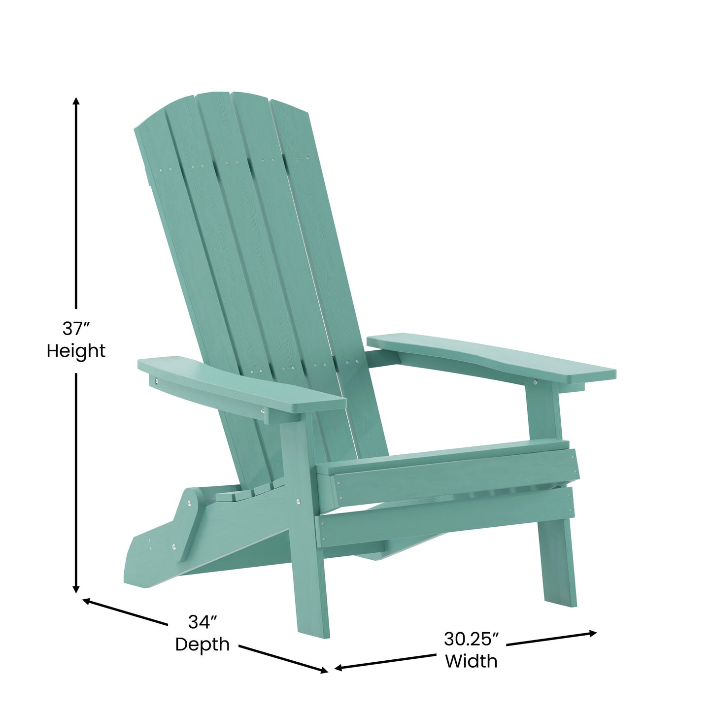 Sea Foam Adirondack Chair JJ-C14505-SFM-GG